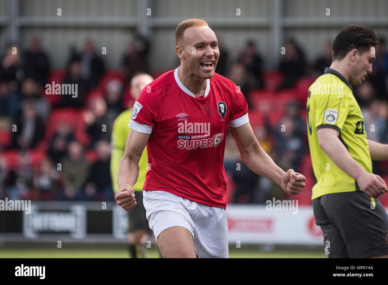 Lois Maynard. Salford City vs Curzon Ashton. Banque D'Images