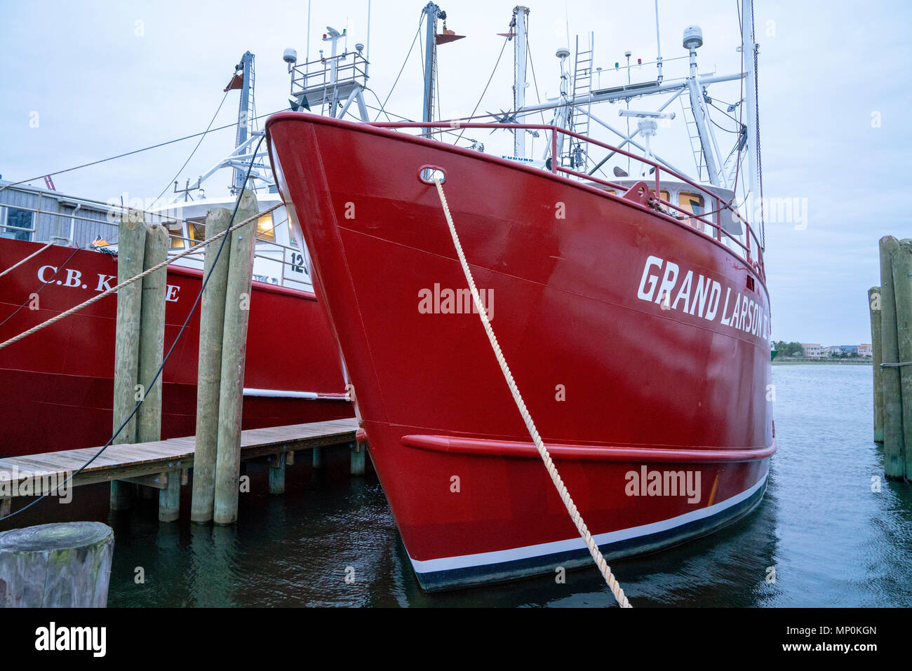 La côte du New Jersey Ville de Barnegat Township est une ville située dans le comté d'Ocean, New Jersey, United States. Banque D'Images