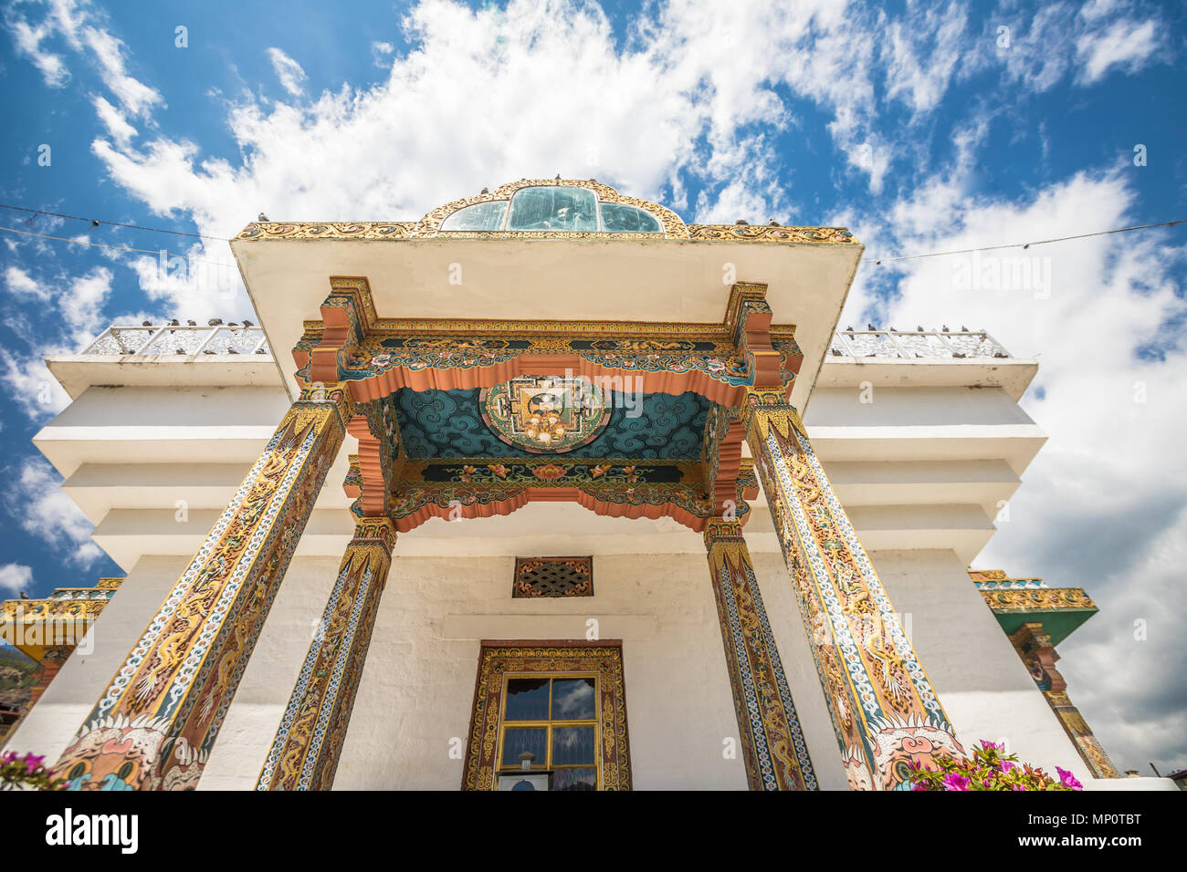 Memorial Chorten, Thimphu Banque D'Images