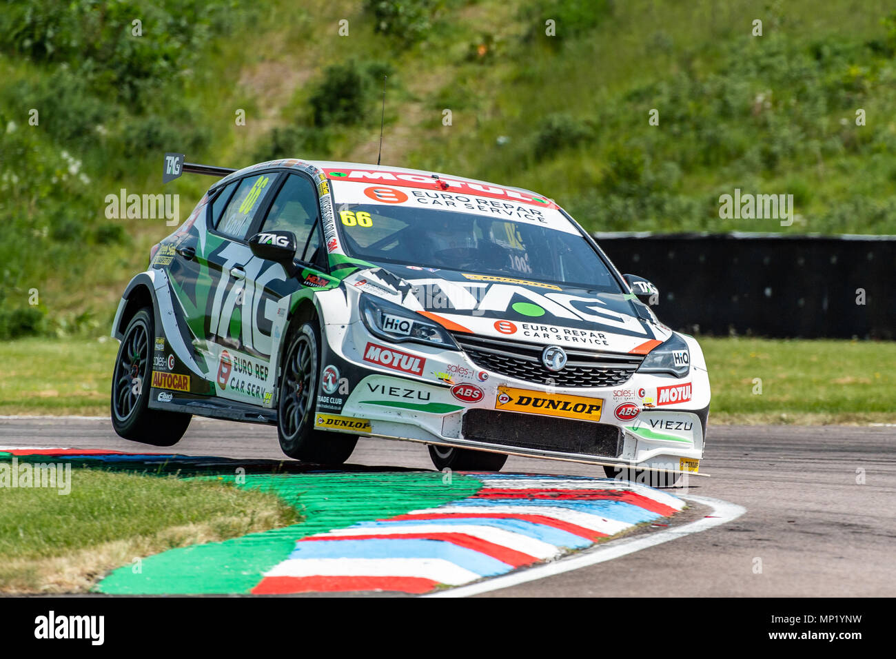 British Touring Car Championship 2018 Thruxton Banque D'Images