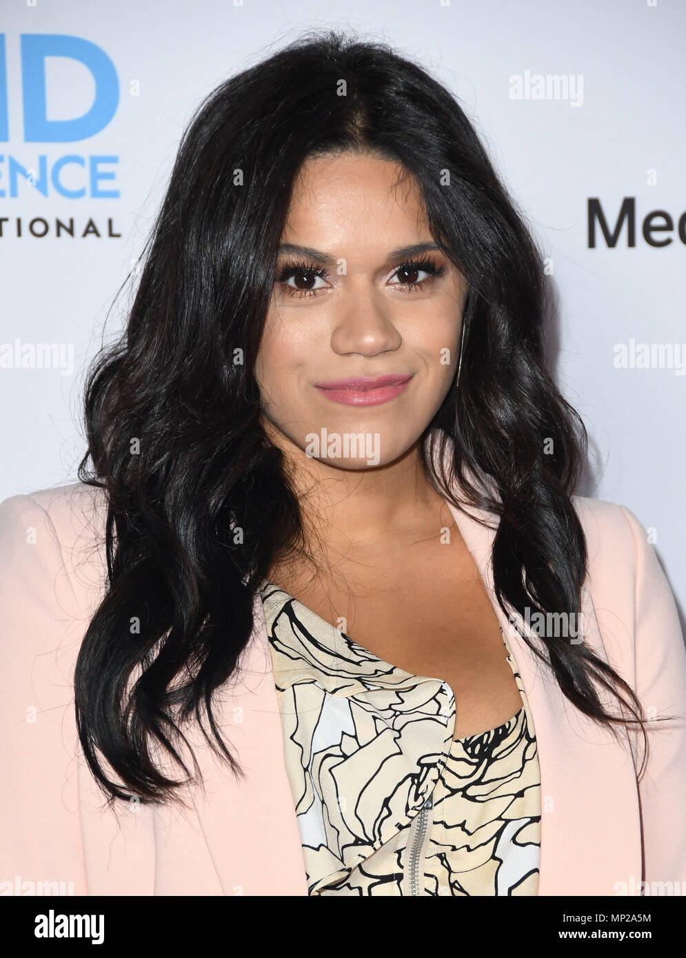 20 mai 2018 - Burbank, CA, États-Unis - 20 mai 2018 - Burbank, Californie - Justina Adorno. 2018 Disney/ABC Upfronts internationale tenue à Walt Disney Studios. Crédit photo : Birdie Thompson/AdMedia (crédit Image : © Birdie Thompson/AdMedia via Zuma sur le fil) Banque D'Images