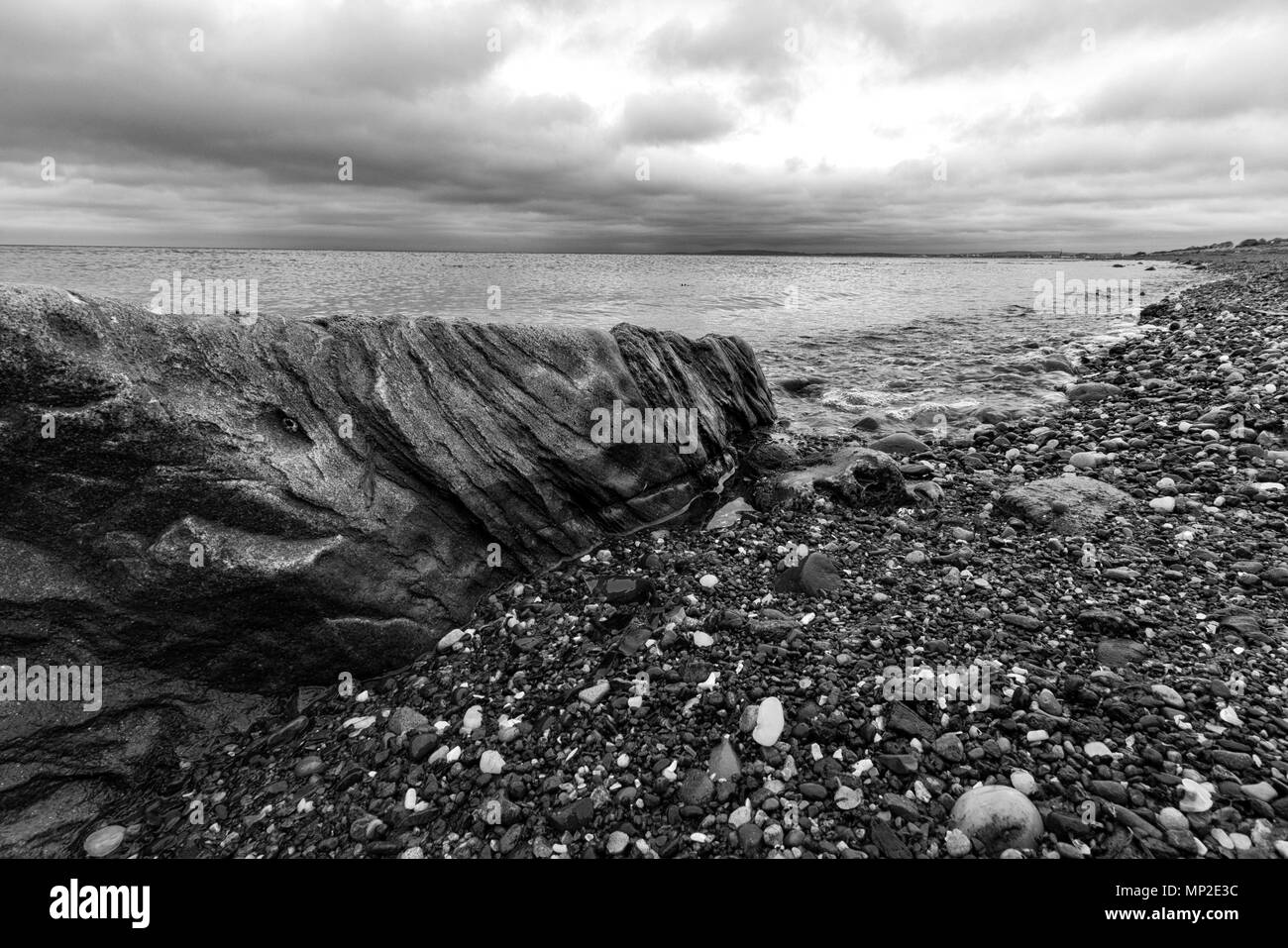 Plage d'Ayr en Écosse Banque D'Images