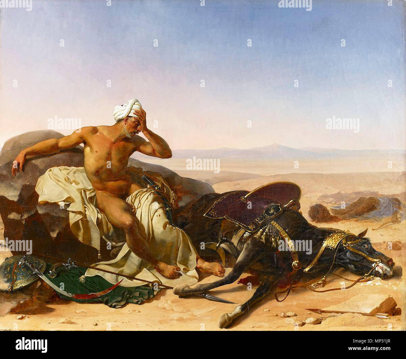 Les Etats Arabes Pleurent Sa Steed Anglais Un Tableau Representant Un Arabe Le Deuil A La Mort De Son Cheval La Scene A Ete Inspire Par Charles Hubert Millevoye 1808 Du Les Etats Arabes Pleurent Sa Steed Anglais Un Tableau Representant Un Arabe Le Deuil A La Mort De Son Cheval La Scene A Ete Inspire Par Charles Hubert Millevoye 1808 Du