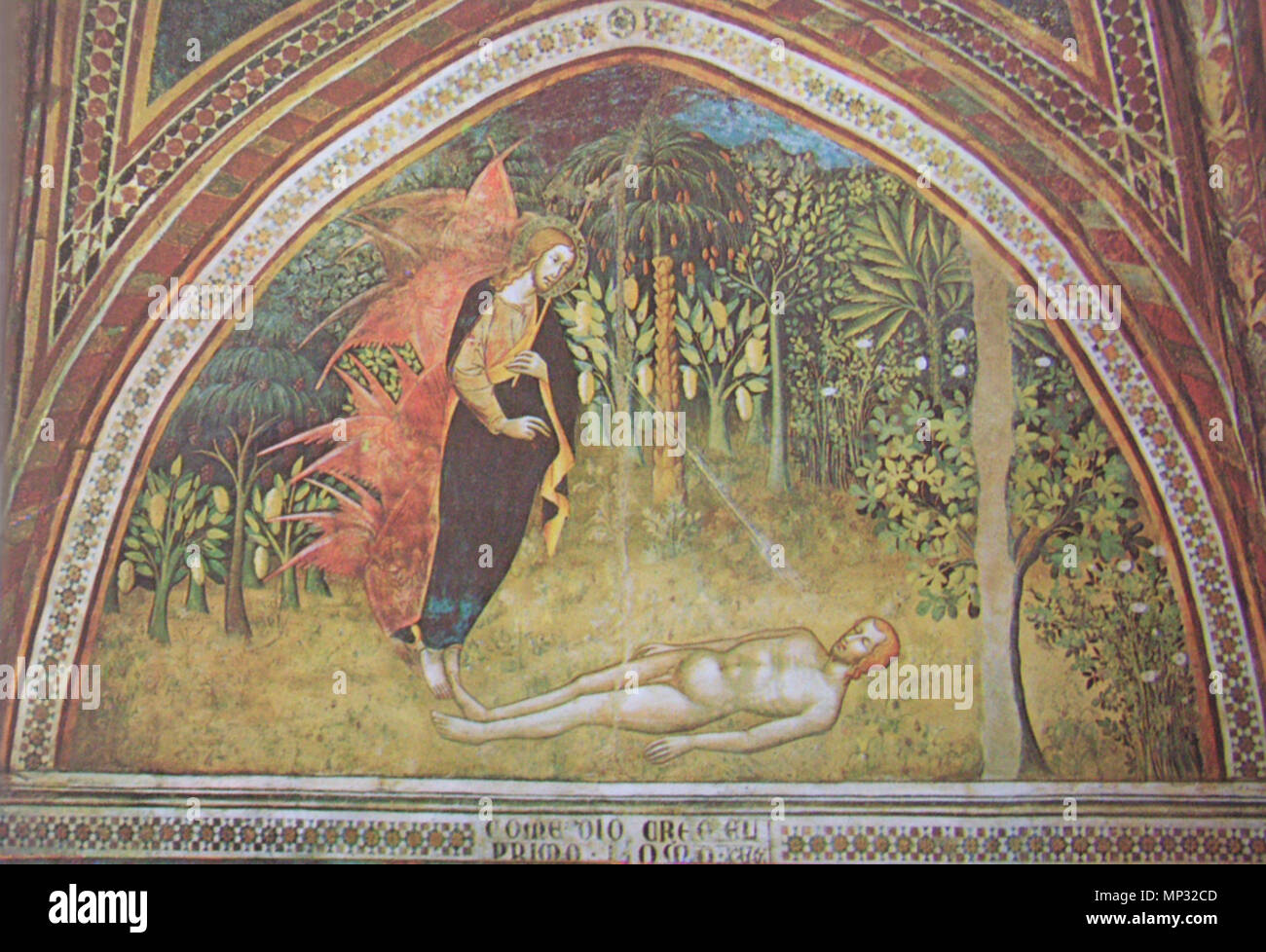 Appareil photo numérique KONICA MINOLTA . Anglais : collégiale de San Gimignano, Italie. de l'Ancien Testament cycle : la création d'Adam. Terminé 1356. Bartolo di Fredi (1330-1410) peintre italien Description Date de naissance/décès circa 1330 circa 1409 Lieu de naissance/décès lieu de travail Sienne Sienne Sienne, San Gimignano, Volterra contrôle d'autorité : Q177415 : 205676390 VIAF ISNI : 0000 0000 7973 6416 ULAN : 500031914 RCAC : n84024785 36026636 1113 NLA : WorldCat SG OT 102 Bartolo di Fredi Création d'Adam Banque D'Images