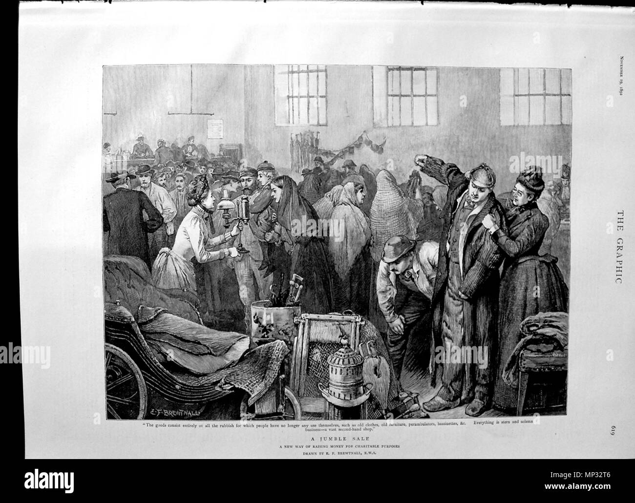 . L'illustration, 1892, p. 619 . 19 novembre 1892. Edward Frederick Brewtnall (1846-1902) Alternative Names Edward F. Brewtnall peintre et illustrateur Anglais Description Date de naissance/décès 13 Octobre 1846 13 novembre 1902 Lieu de naissance/décès London London Authority control : Q1292257 : 7279284 VIAF ISNI : 0000 0000 6703 5401 ULAN : 500027099 RCAC : nr95012172 GND : 1046828614 1174 WorldCat Le graphique 1892, p. 619 Banque D'Images