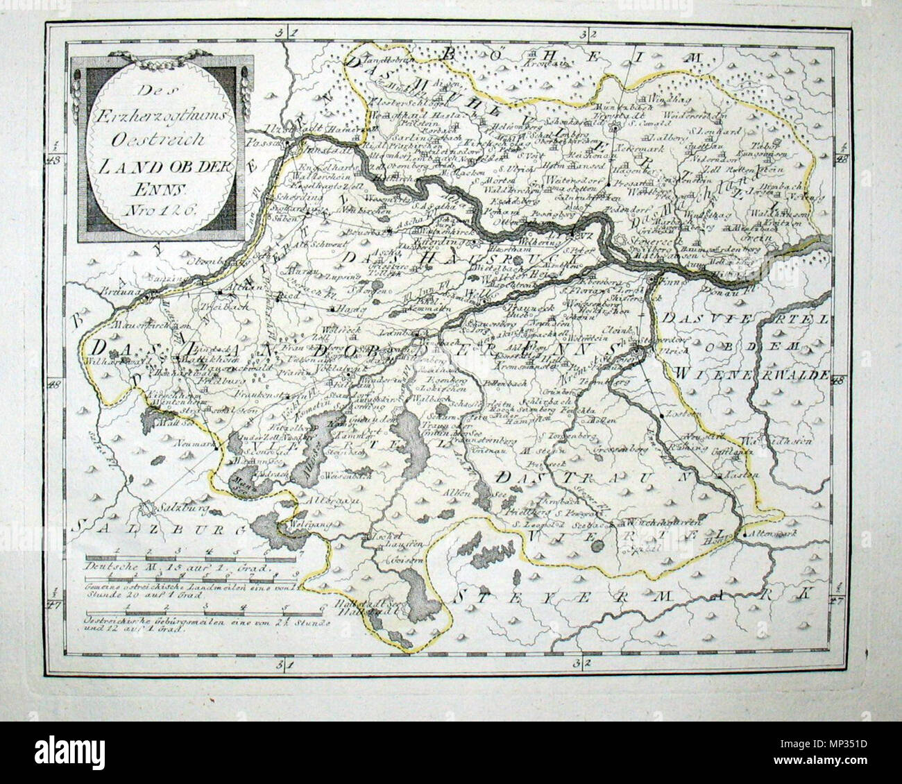 . Deutsch : Des Erzherzogthums Terre Oestreich ob der Enns. Nro. 126. Kolorierter Kupferstich . 1791/1792. Johann Franz Joseph von Reilly (1766-1820) Noms alternatifs Reilly, Franz Johann Joseph von Description Éditeur et écrivain autrichien Date de naissance/Décès 18 Août 1766 6 juillet 1820 Lieu de naissance/décès Vienne Vienne 1790 - 1800 période de travail lieu de travail de contrôle de l'autorité de Vienne : Q113944 : 102371035 VIAF ISNI : 0000 0001 1839 240X RCAC : n88624007 GND : 118748017 158784243 851 WorldCat SUDOC : Site de l'Autriche en 1791-1792 par Reilly 126 Banque D'Images