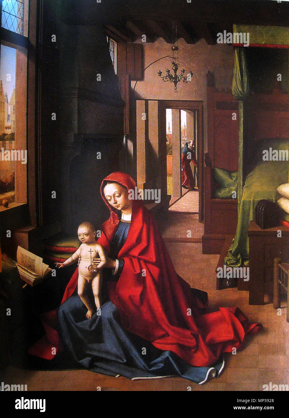 . Anglais : La Vierge et l'enfant dans un intérieur gothique. Peinture de Petrus Christus. Nelson-Atkins Museum. Kansas City. 1460. Petrus Christus (1410-1475) Alternative Names Peter Christus, Peter Cristus, Petrus Cristus Description peintre flamand et dessinateur primitif flamand Date de naissance/décès vers 1425 Entre 2 Septembre 1475 et 19 décembre 1476 Lieu de naissance/décès Baerle, Flandre occidentale Bruges période de travail, de 1444 jusqu'à 1472 lieu de travail Bruges contrôle d'autorité : Q312616 : VIAF 79406516 ISNI : 0000 0000 8159 6299 ULAN : 500032549 RCAC : n88246784 NLA : 35699231 9 WorldCat Banque D'Images
