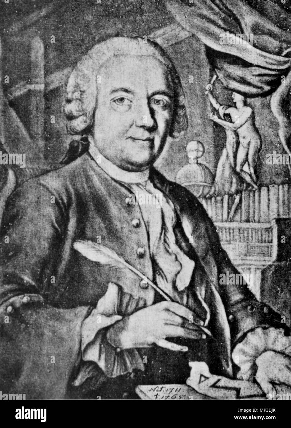 . Anglais : Mikhail Lomonosov . avant 1765. Publisher- Sankpeterburg Izd. Imp. Akademi nauk 1891894 Mikhail Lomonosov 1 Banque D'Images