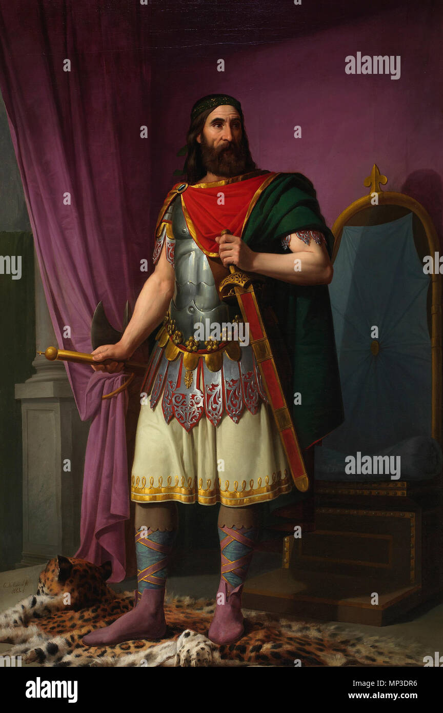 1289 Égica, rey de los Visigodos (Museo del Prado) Banque D'Images