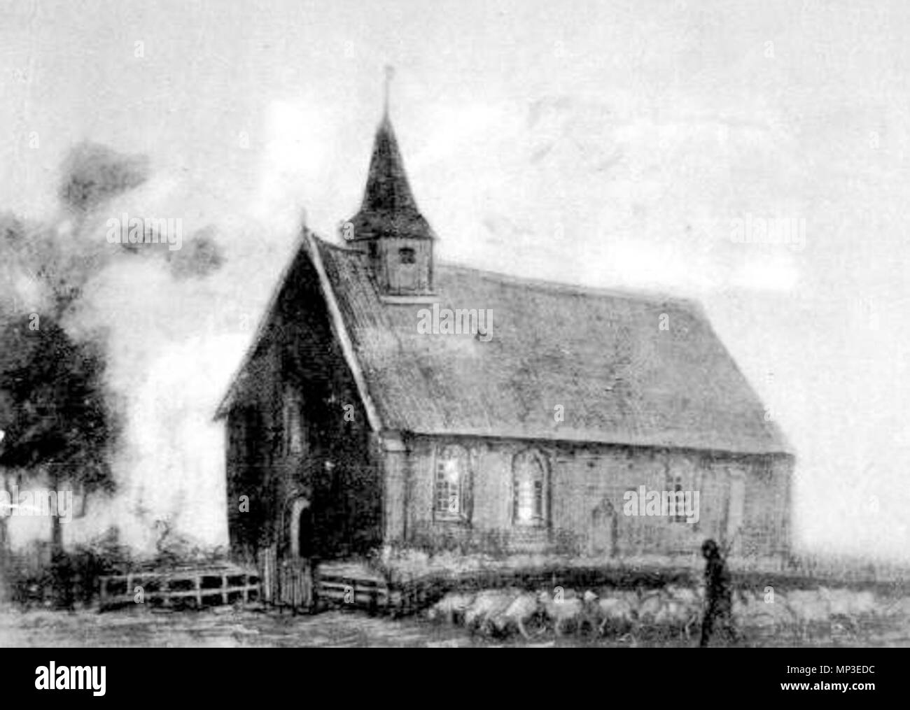 . Nederlands : Kerk van Thiviers porte geschetst van Vincent van Gogh . 1883. Vincent van Gogh (1853-1890) Noms alternatifs Vincent Willem van Gogh, peintre néerlandais Description tiroir et graveuse Date de naissance/décès 30 mars 1853 - 29 juillet 1890 Lieu de naissance/décès Zundert Auvers-sur-Oise entre période de travail vers 1880 et vers juillet 1890 lieu de travail Pays-bas (Etten, La Haye, Nuenen, …, avant 1886), Paris (à partir de 1886 jusqu'en 1887), Arles (de 1888 à 1889), Aix-en-Provence (de 1889 à 1890), Auvers-sur-Oise (1890) contrôle d'autorité : Q5582 : 9854560 VIAF ISN Banque D'Images