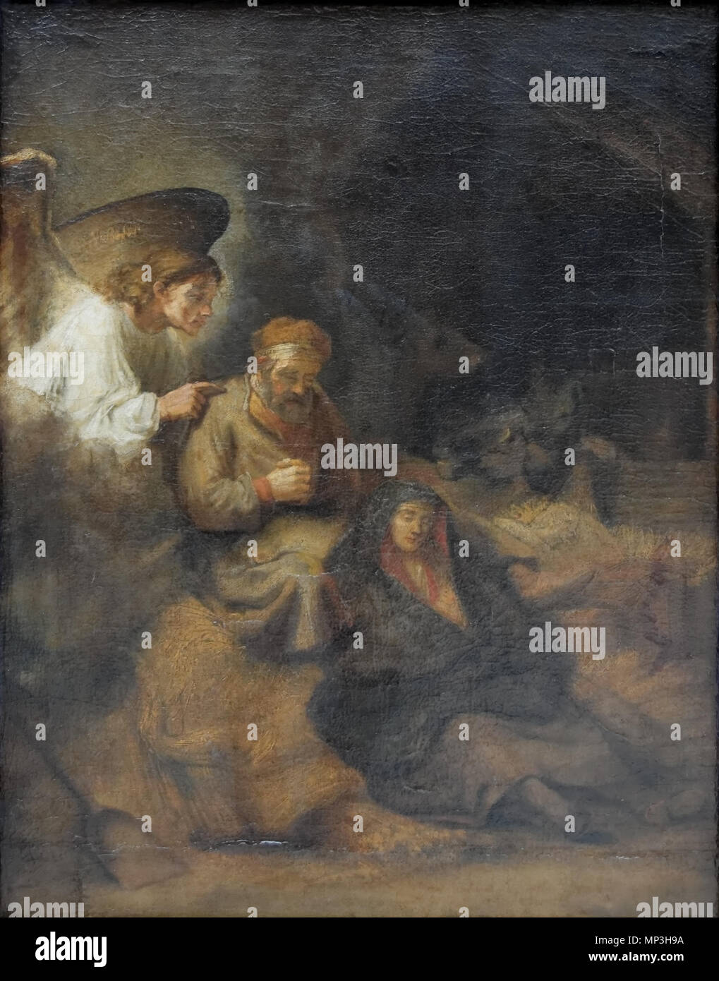 Le rêve de Joseph vers 1650. 1050 Joseph's dream Rembrandt Banque D'Images