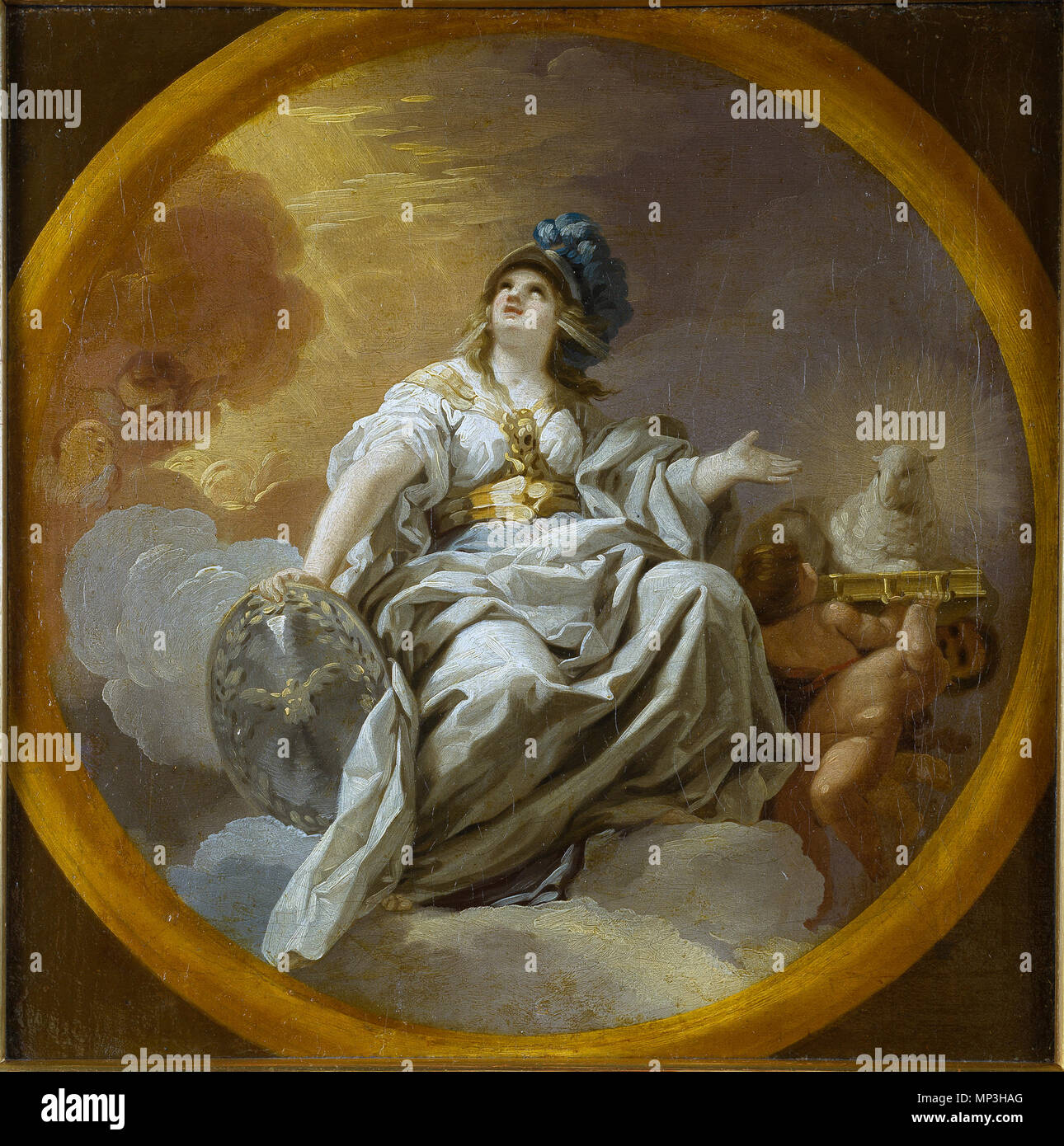 786 La Sabiduría, de José del Castillo Banque D'Images