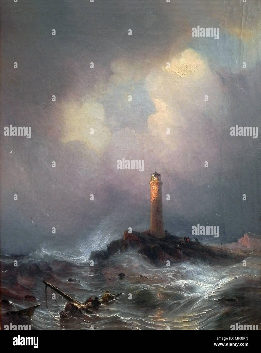 1191 Théodore Gudin Lighthouse Banque D'Images