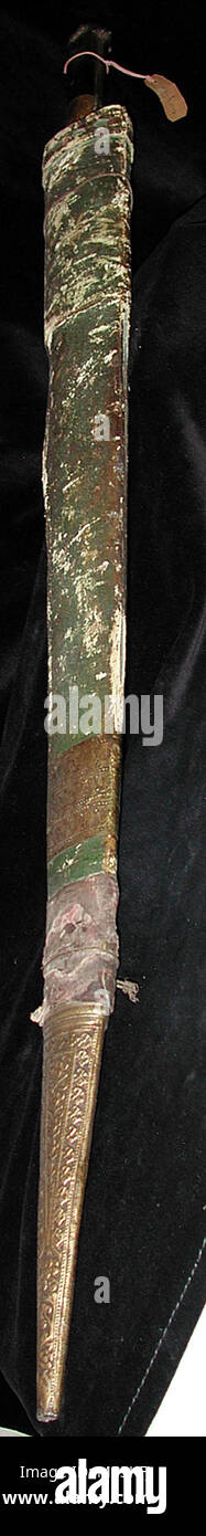 . Anglais : Date de création : Affichage du 18ème siècle Dimensions : 35 3/4 po. x 2 7/8 po. x 1 3/4 in. (90.81 cm x 7,3 cm x 4,45 cm) de la ligne de crédit : Edwin Binney 3ème Numéro : 1990.1494 Collection :  <a href ='http://www.sdmart.org/art/our-collection/asian-art' rel ='nofollow' >Les San Diego Museum of Art </a > . 7 septembre 2011, 13:11:17. Anglais : thesandiegomuseumofartcollection 1154 Sword (6124504295) Banque D'Images
