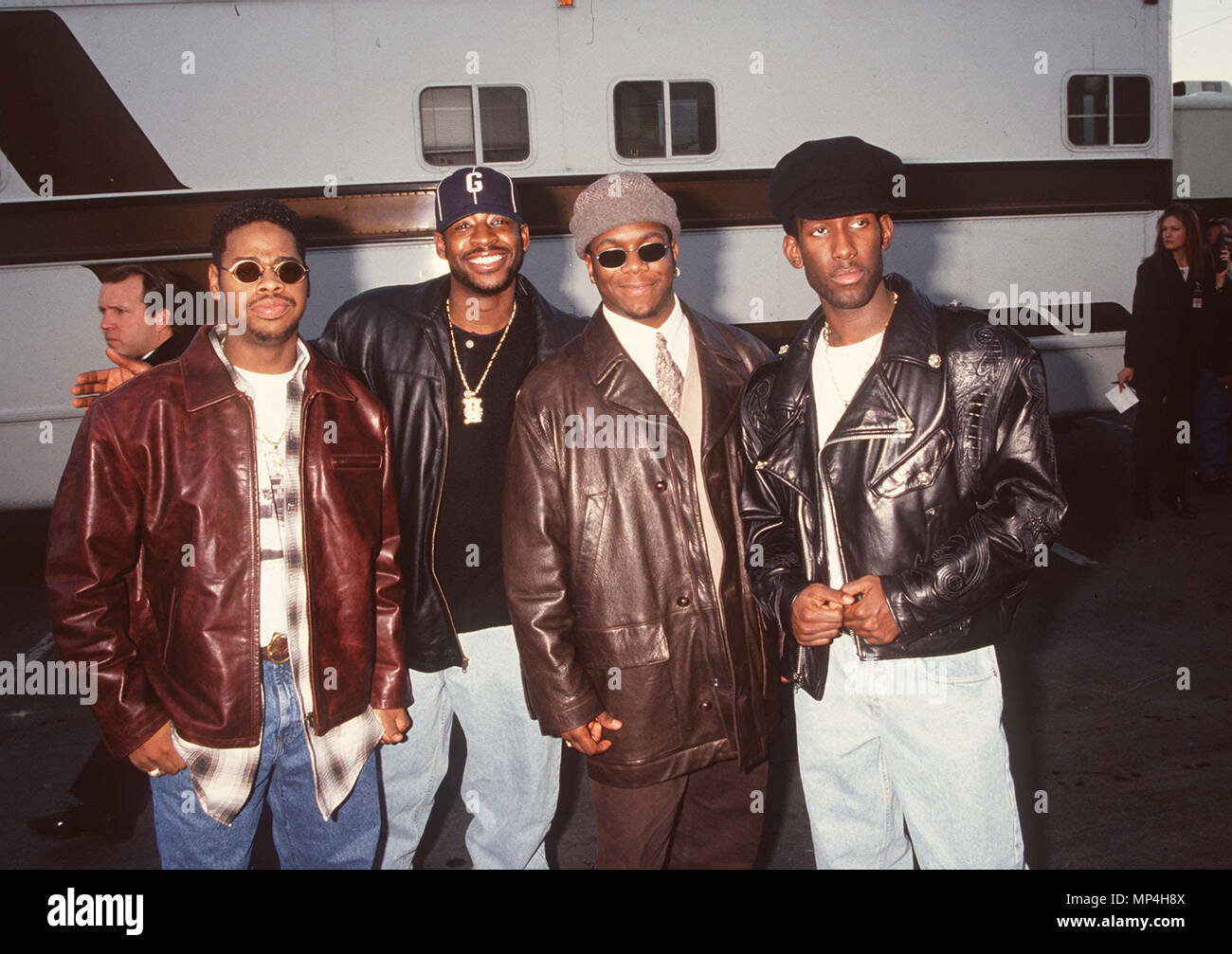 Boyz II Men - Boyz II Men (arrivée) - Boyz II Men (arrivée) Événement dans la vie d'Hollywood, Californie - Red Carpet Event, USA, Cinéma, Célébrités, photographie, Bestof, Arts, Culture et divertissement, Célébrités, Mode Topix Meilleur de Hollywood, la vie, événement dans la vie d'Hollywood, Californie - Tapis rouge et en backstage, Arts, Culture et divertissement, photographie, enquête tsuni@Gamma-USA.com , célébrités Musique, musicien, le groupe de musique, de 1993 à 1999 Banque D'Images