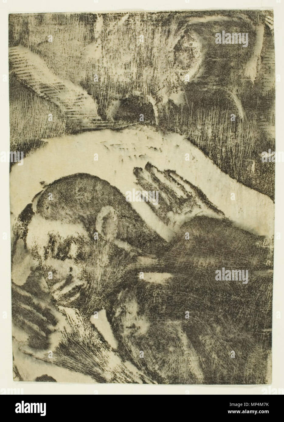 Anglais : Manao Tupapau (vu par les esprits des morts) entre 1894 et 1895. 965 - Paul Gauguin Manao Tupapau (vu par les esprits des morts) - AIC 1950.109 Banque D'Images