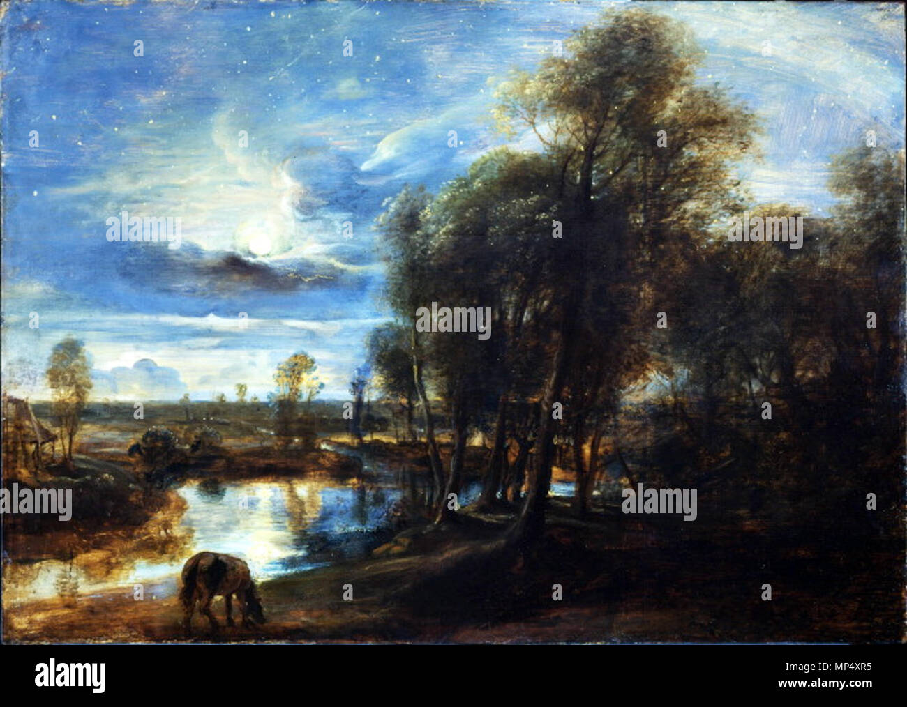 . Anglais : Peter Paul Rubens, paysage au clair de lune, huile sur panneau 1635-1640, 64 x 90 cm . 30 avril 2013, 14:31:58. Peter Paul Rubens (1577-1640) Noms alternatifs Rubens, Pierre Paul Rubens, Pieter Paul Rubens, Sir Peter Paul Rubens Description peintre flamand, sculpteur, dessinateur et graveur Date de naissance/Décès 28 Juin 1577 30 mai 1640 Lieu de naissance/décès Siegen Anvers Anvers lieu de travail (1589-1600), Paris (9 mai 1600-1608), Espagne (1603), Anvers (1608-1640), Pays-Bas (1612), Paris (23 mai 1623-29 juin 1623, 4 février 1625-9 juin 1625), Calais (novembre 1626) Banque D'Images