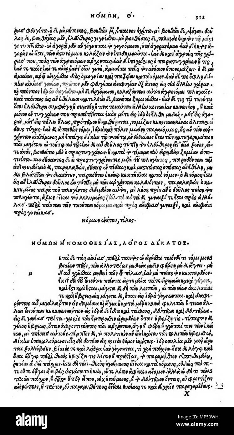 . Anglais : Nomoi X début. Édition princeps, Venise 1513. Deutsch : Nomoi X, Anfang. Édition princeps, Venise 1513. 1513. Platon (-427--347) noms alternatifs Platon ; Bolatu ; Platonas ; Platone ; Aplaton ; Aristocles Description philosophe grec et epigrammatist Date de naissance/décès 427 av. J.-C.-B. 347 Lieu de naissance/décès Classical Athens Athènes classique contrôle d'autorité : Q859 : 108159964 VIAF ISNI : 0000 0001 2096 469X ULAN : 500248317 RCAC : n79139459 NLA : 35425332 932 WorldCat Nomoi X début. Édition princeps Banque D'Images