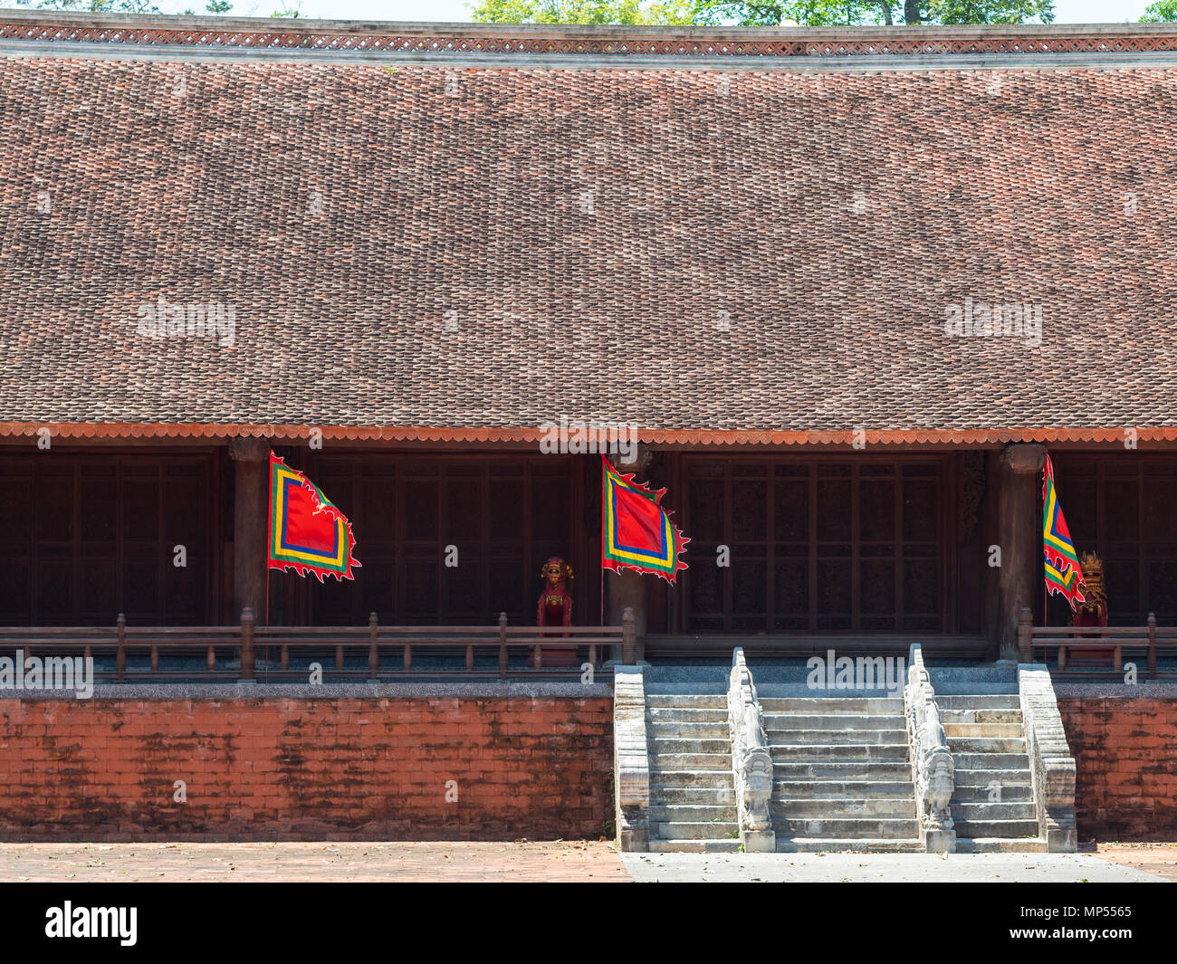 La Lam Kinh temple dans Xuan Lam et Lam Son townlet Tho Xuan, district de Thanh Hoa, Vietnam. Le temple a été construit par le Loi héros national au cours de la Banque D'Images