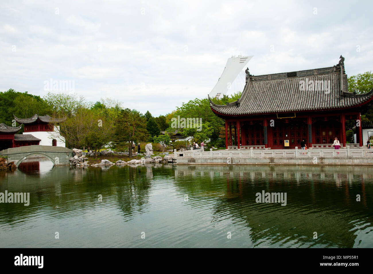 Jardin Botanique chinois - Montréal - Canada Banque D'Images