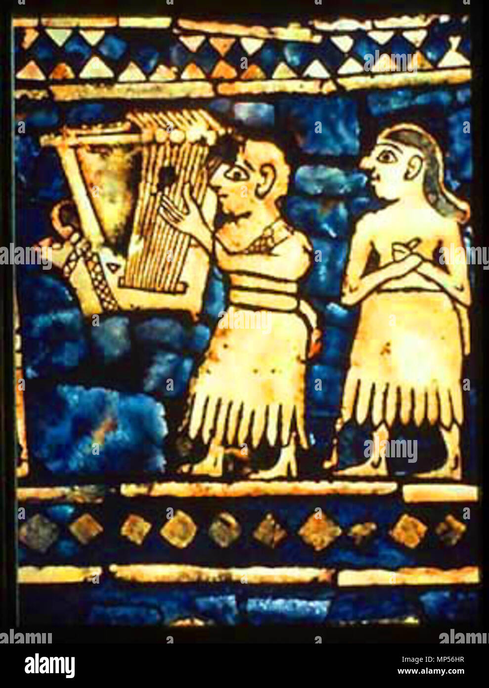 27 septembre 2005 (date d'origine). Ur 1216 lyre Banque D'Images