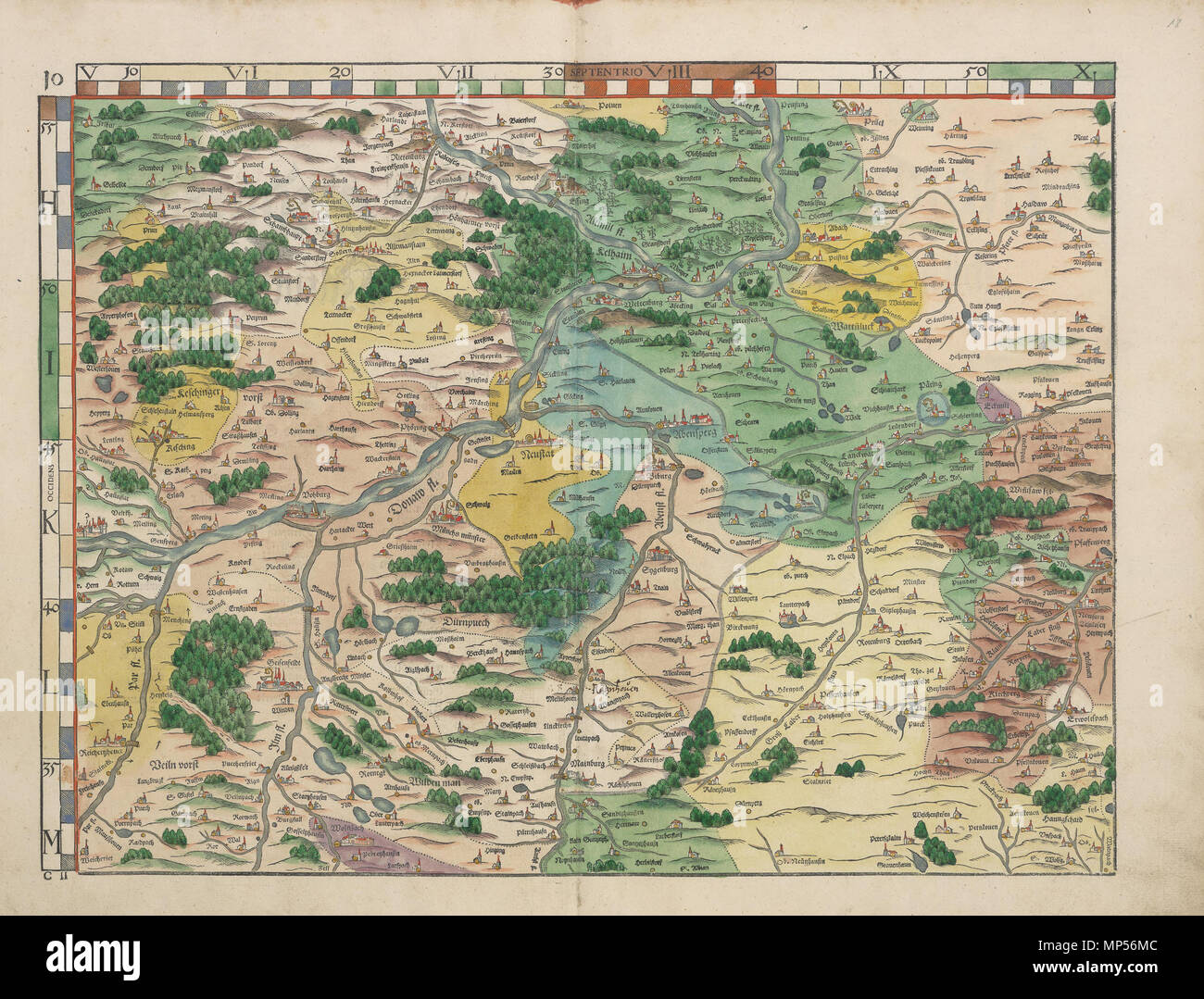 Deutsch Philipp Von Landtafeln Bairische Apian 1568 10 Ca