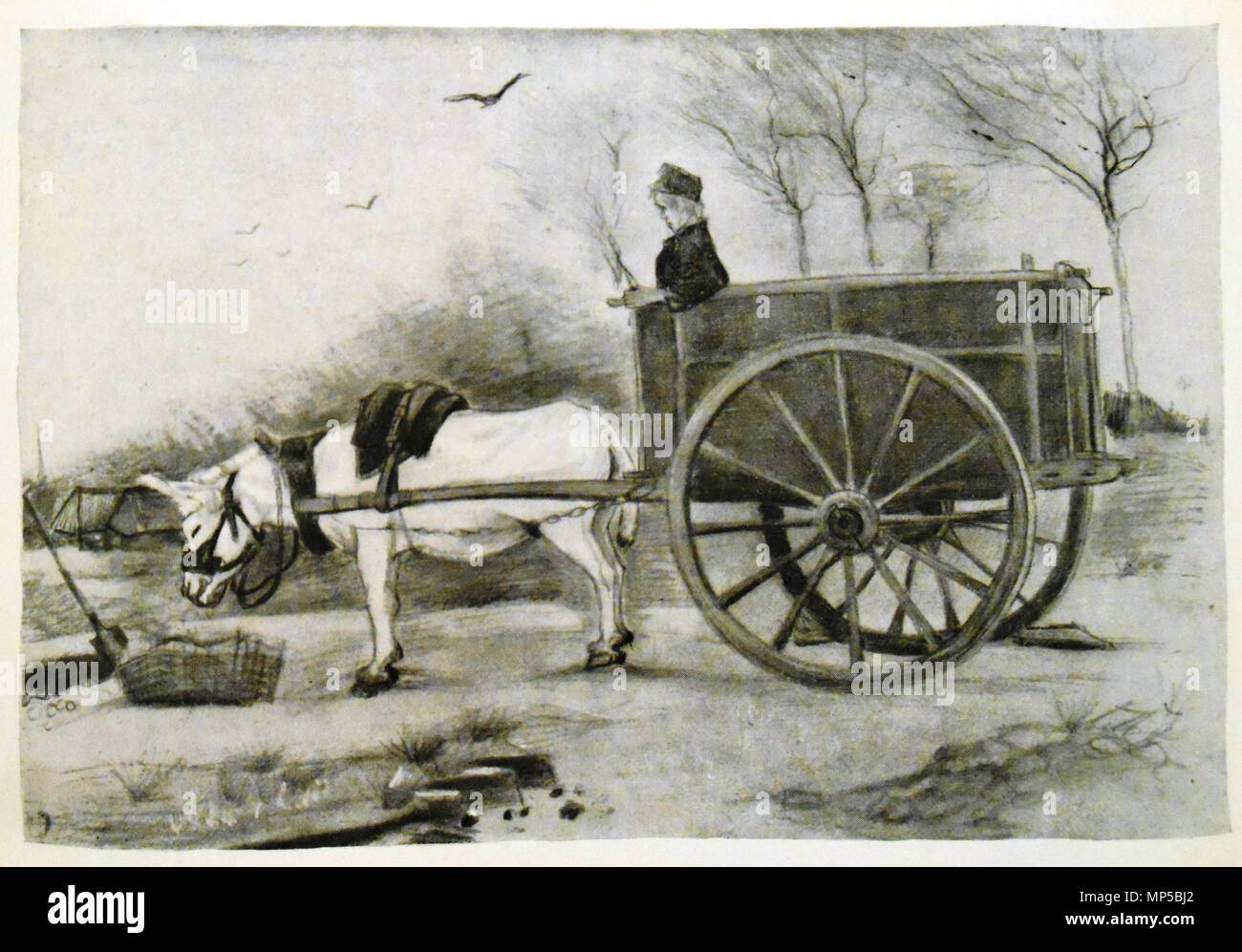 . Anglais : âne panier Crayon, accrue et les laver avec de l'white non mentionnés dans F, 16¼ x 23½ pouces English : Dessin de Vincent van Gogh . Etten,m Avril 1881 - décembre 1881. Vincent van Gogh (1853-1890) Noms alternatifs Vincent Willem van Gogh, peintre néerlandais Description tiroir et graveuse Date de naissance/décès 30 mars 1853 - 29 juillet 1890 Lieu de naissance/décès Zundert Auvers-sur-Oise entre période de travail vers 1880 et vers juillet 1890 lieu de travail Pays-bas (Etten, La Haye, Nuenen, …, avant 1886), Paris (à partir de 1886 jusqu'en 1887), Arles (de 1888 à 1889), Saint-Rémy-de Banque D'Images