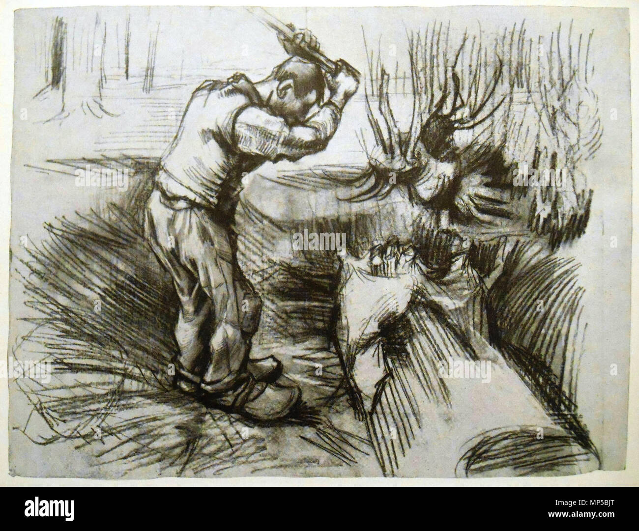 . Anglais : Le bûcheron crayon noir F 1327, 17¼ x 21½ pouces English : Dessin de Vincent van Gogh . Nuenen, Décembre 1883 - novembre 1885. Vincent van Gogh (1853-1890) Noms alternatifs Vincent Willem van Gogh, peintre néerlandais Description tiroir et graveuse Date de naissance/décès 30 mars 1853 - 29 juillet 1890 Lieu de naissance/décès Zundert Auvers-sur-Oise entre période de travail vers 1880 et vers juillet 1890 lieu de travail Pays-bas (Etten, La Haye, Nuenen, …, avant 1886), Paris (à partir de 1886 jusqu'en 1887), Arles (de 1888 à 1889), Aix-en-Provence (de 1889 à 1890), Banque D'Images