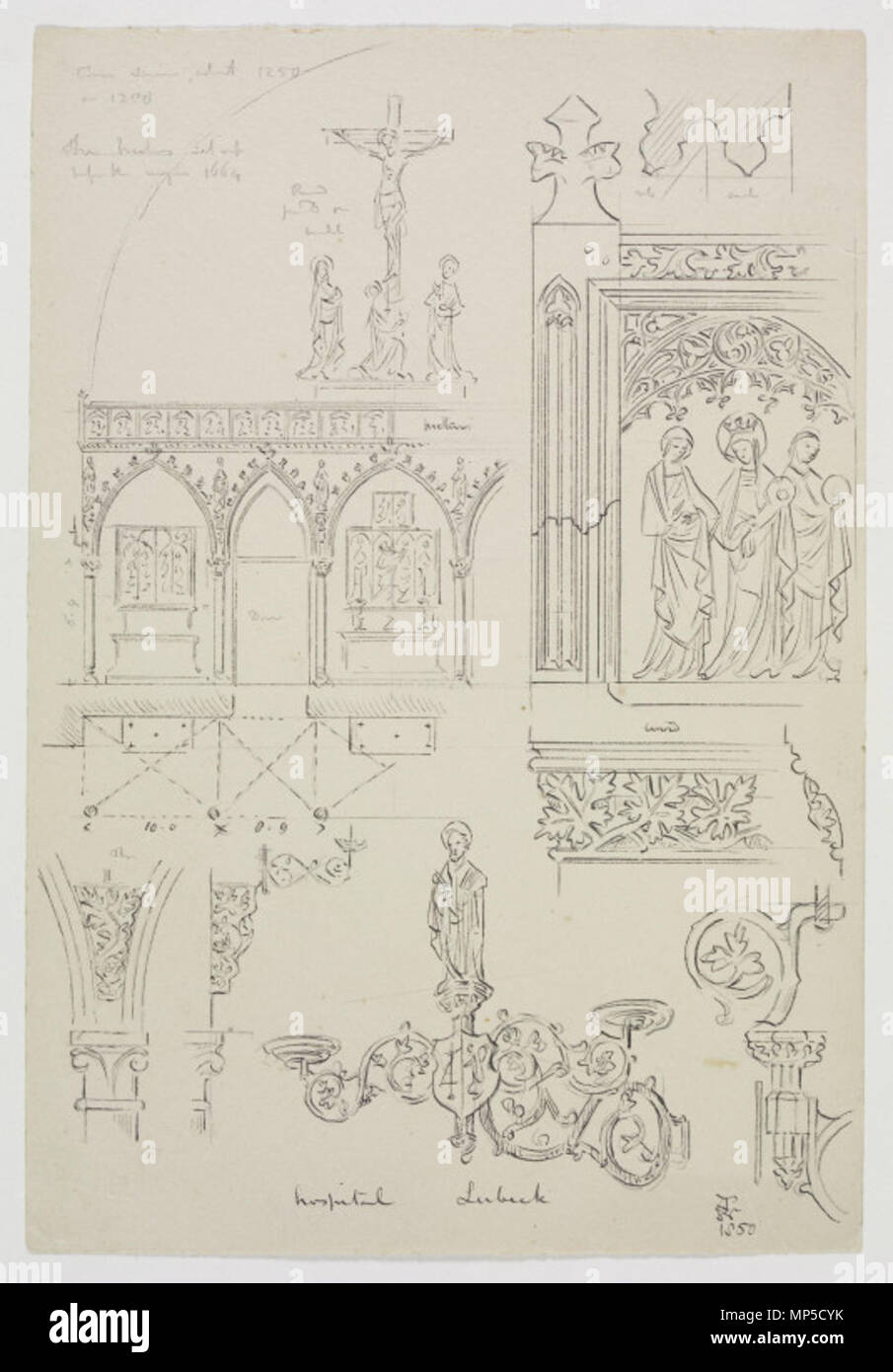 E.77:41-1970 dessin topographique Dessin Pugin (1812-1852) Lübeck 1850 Plume et encre sur crayon . Anglais : E.77:41-1970 dessin topographique Dessin Pugin (1812-1852) Lübeck 1850 Plume et encre sur crayon . 1850. Augustus Pugin (1812-1852) Noms alternatifs Augustus Welby Northmore Pugin, A. O. N. Pugin Description architecte britannique Date de naissance/décès 1 Mars 1812 14 septembre 1852 Lieu de naissance/décès Bloomsbury Ramsgate contrôle d'autorité : Q313288 : VIAF 17247761 ISNI : 0000 0000 8096 1987 ULAN : 500008414 RCAC : n50027100 NLA : 35435757 1032 PuginHeiligengeisthospi WorldCat Banque D'Images