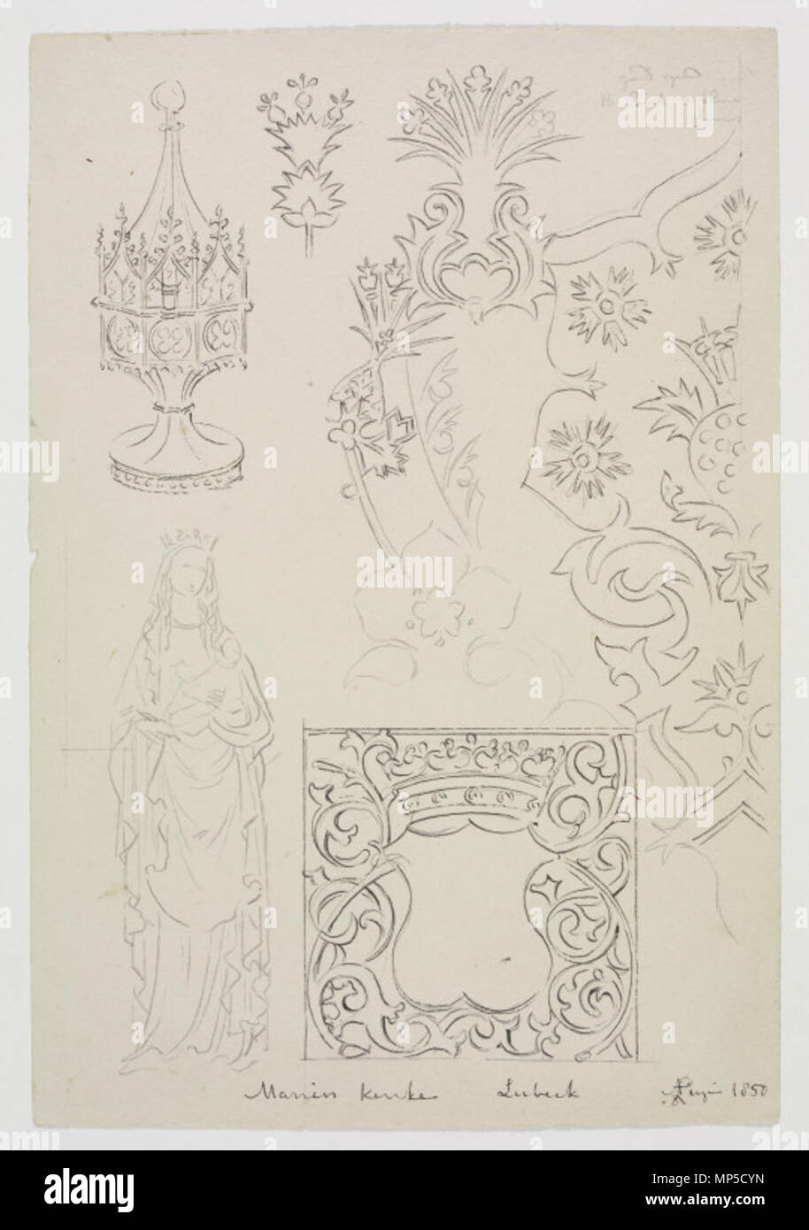 E.77:42-1970 dessin topographique Dessin Pugin (1812-1852) 1850 Lubeck avec crayon et encre . Anglais : E.77:42-1970 dessin topographique Dessin Pugin (1812-1852) 1850 Lubeck avec crayon et encre . 1850. Augustus Pugin (1812-1852) Noms alternatifs Augustus Welby Northmore Pugin, A. O. N. Pugin Description architecte britannique Date de naissance/décès 1 Mars 1812 14 septembre 1852 Lieu de naissance/décès Bloomsbury Ramsgate contrôle d'autorité : Q313288 : VIAF 17247761 ISNI : 0000 0000 8096 1987 ULAN : 500008414 RCAC : n50027100 NLA : 35435757 1032 PuginMarien WorldCat2014HD3028 Banque D'Images