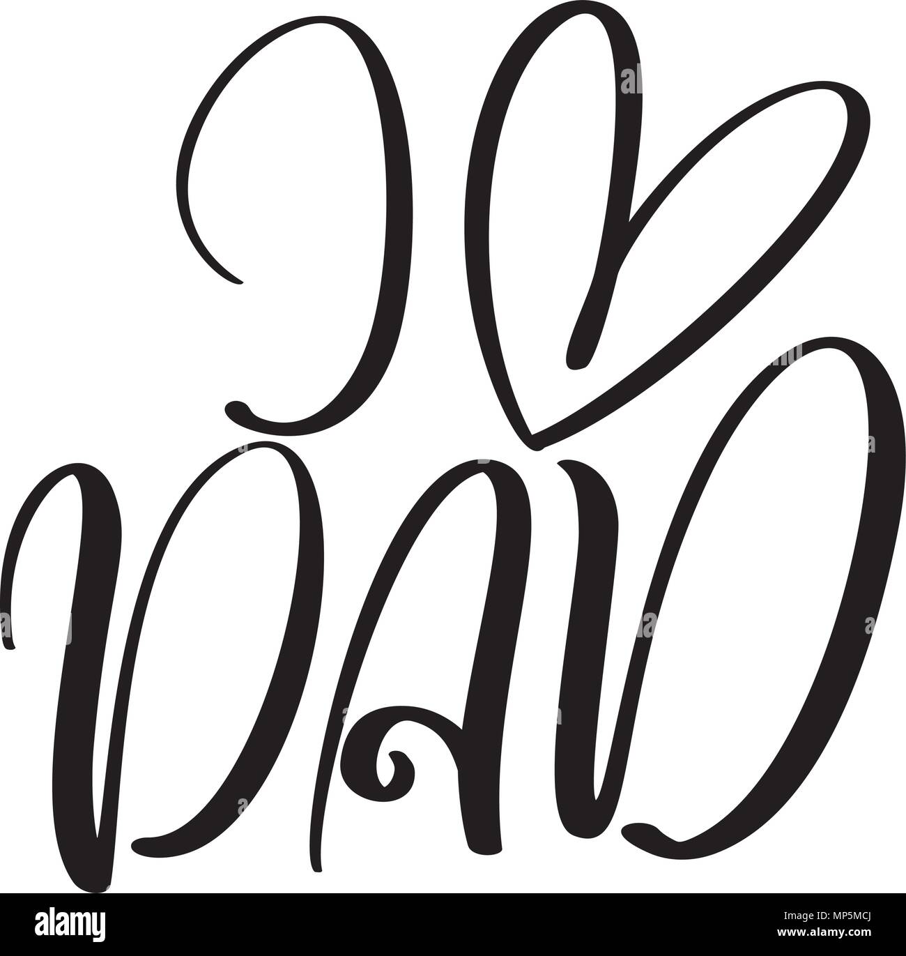 Fête des pères heureux isolé précédemment sur le fond blanc. J'aime papa dans le monde. Félicitations, vecteur de l'étiquette badge. Moustache, étoile des éléments de votre design Illustration de Vecteur