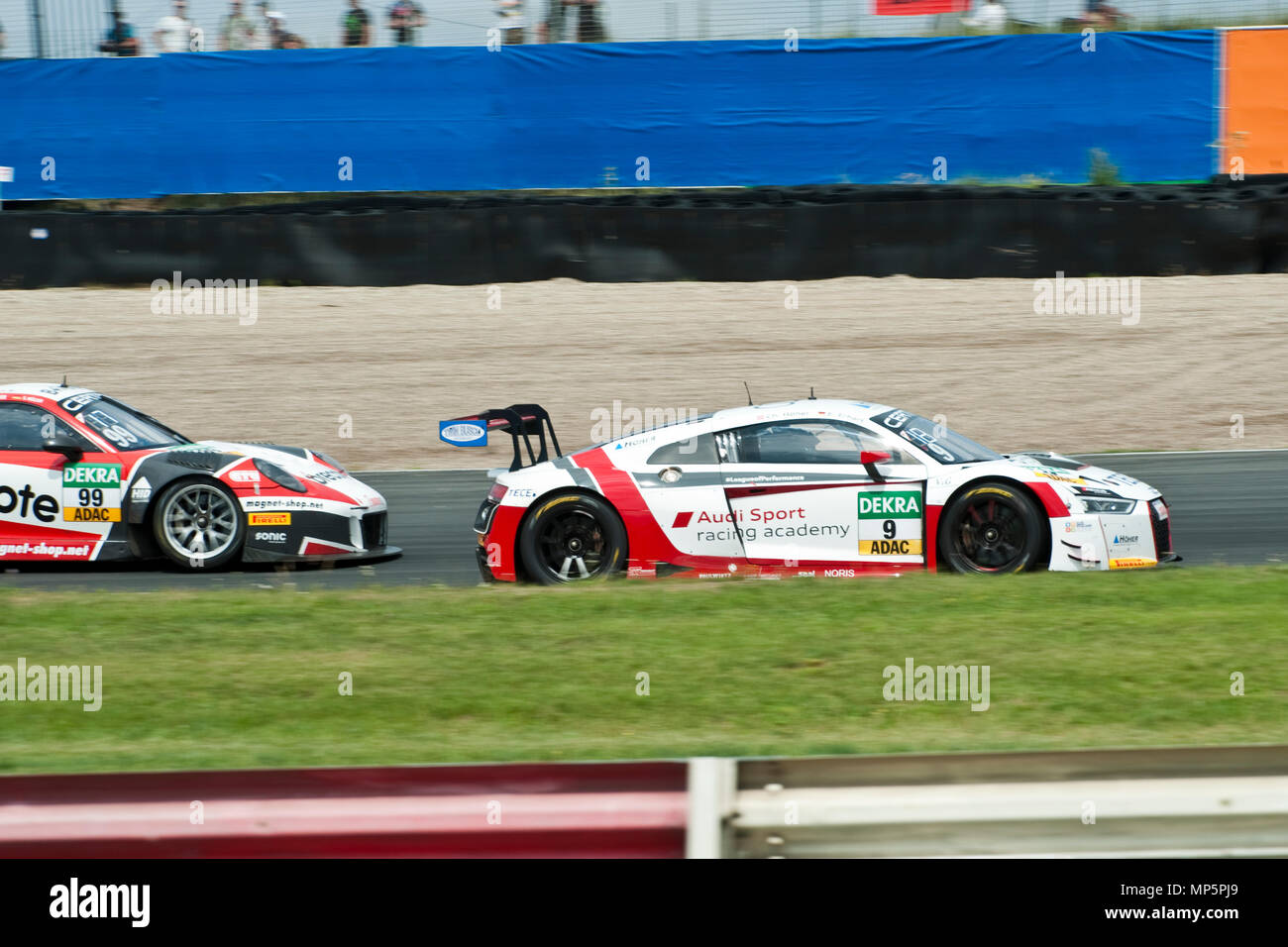 Audi R8 GT3, Circuit de course de Zandvoort, Pays-Bas | Rennstrecke Zandvoort, Pays-Bas Banque D'Images