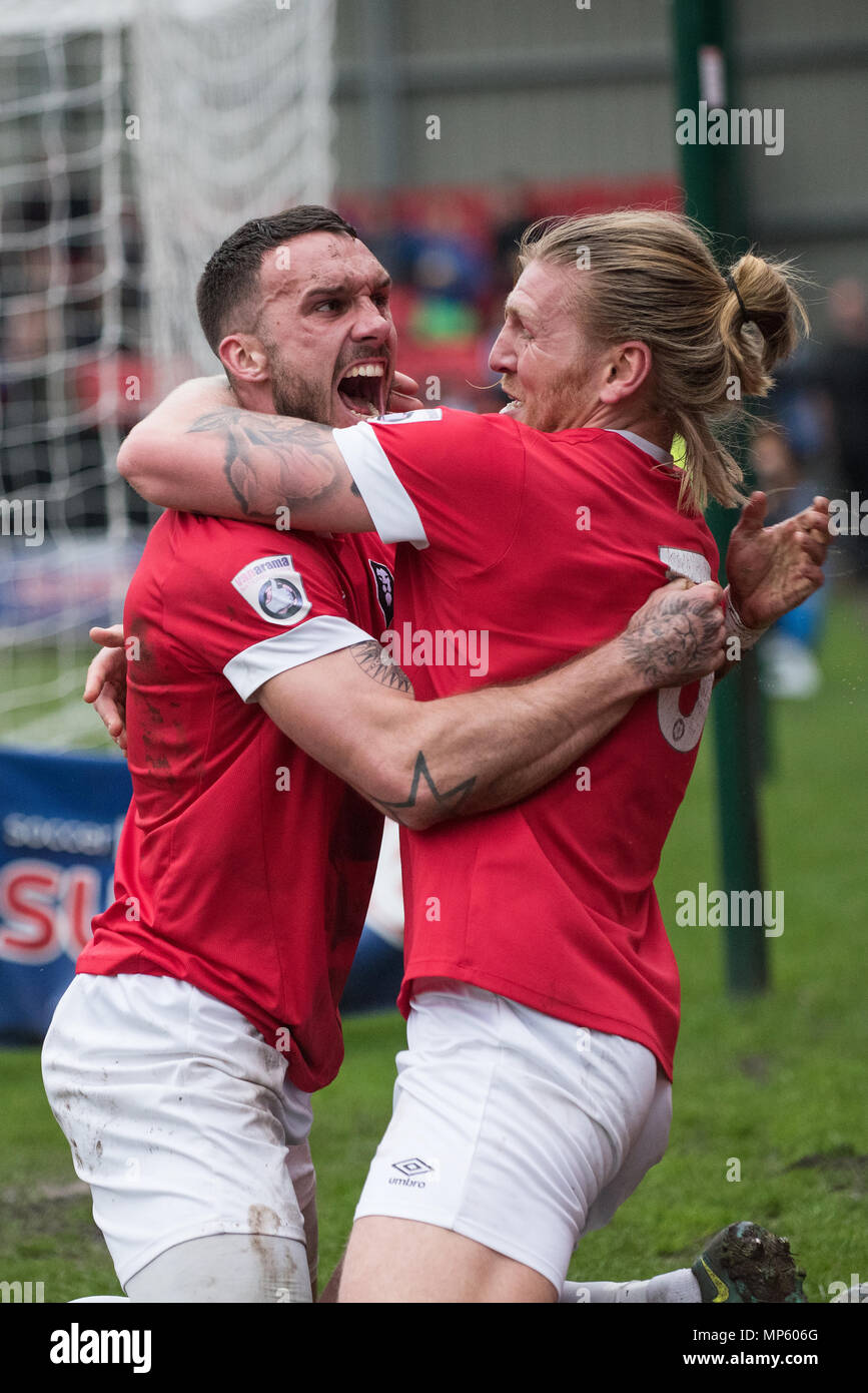 SALFORD CITY FC vs Gainsborough Trinity Banque D'Images