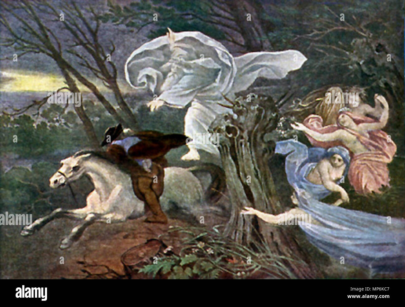 906 Moritz von Schwind, Erlkönig Banque D'Images