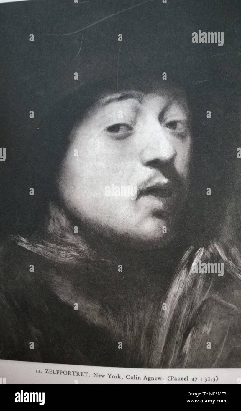 Anglais : Autoportrait ou le buste d'un homme années 1630. 1050 - Rembrandt autoportrait ou buste d'Homme Banque D'Images