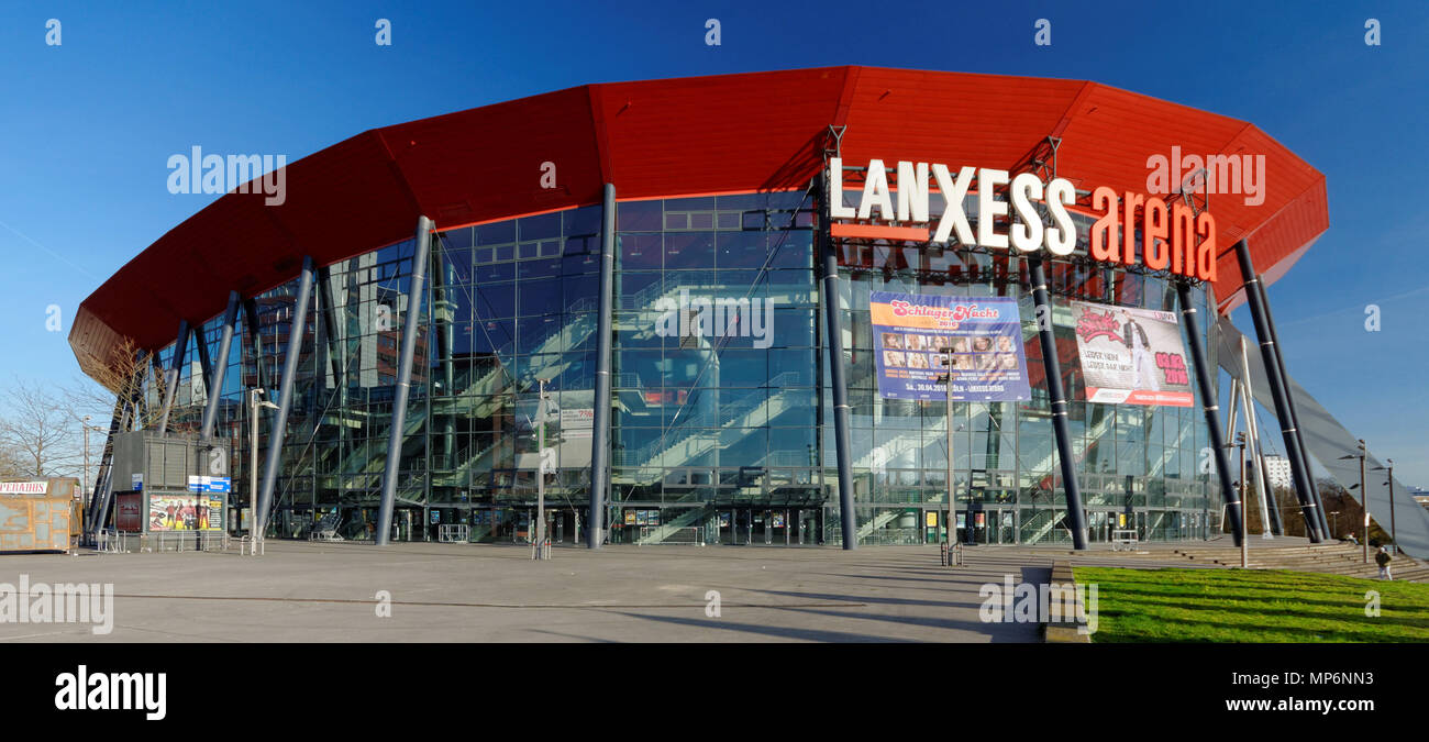 Lanxess Arena de Cologne Banque D'Images