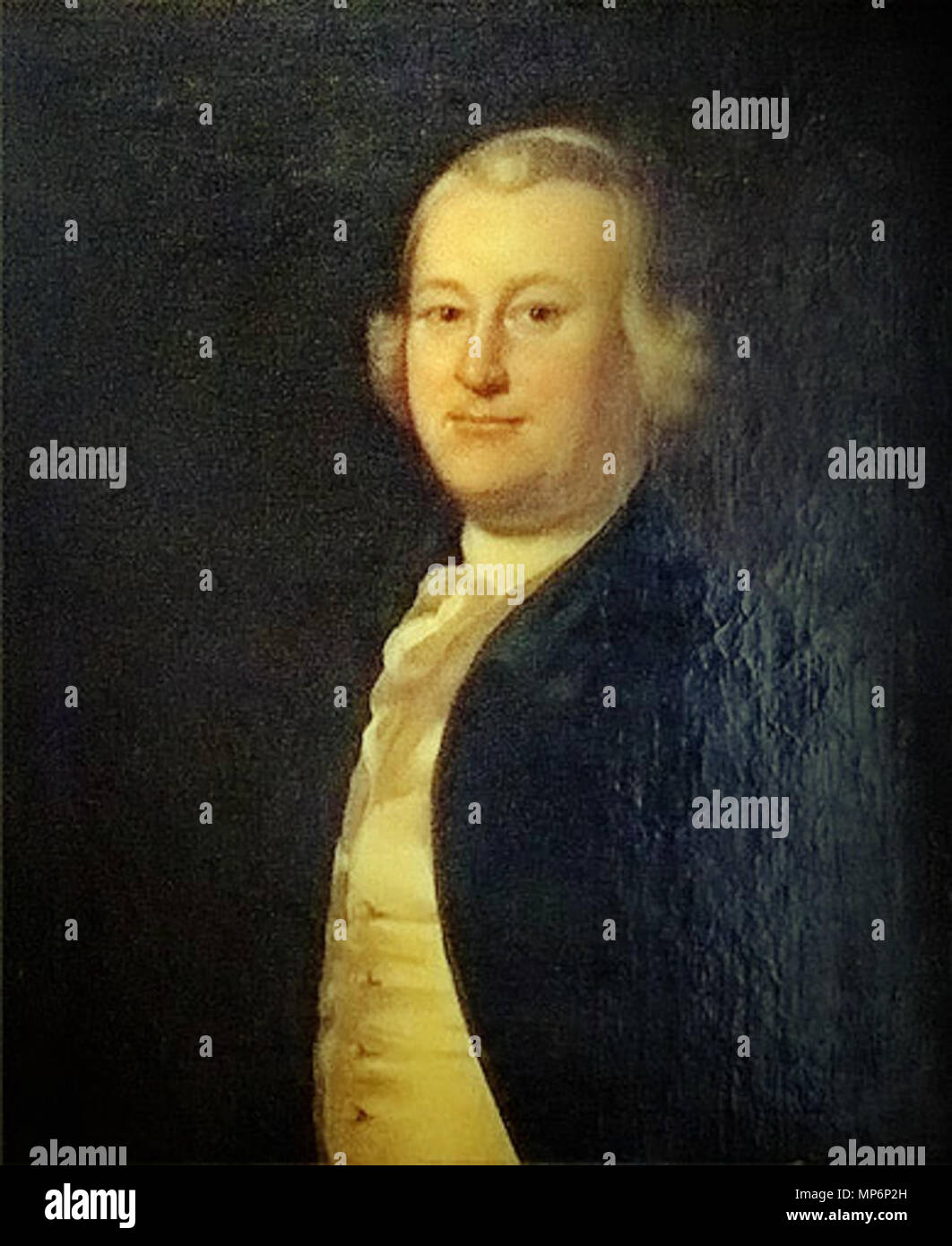 . Anglais : Portrait de James Otis (1725-1783) ジェイムズ・オーティス 日本語 : (1725-1783) の肖像画 . 1755. Créateur:Henry Blackburn Blackburn par JamesOtisJr 694 Banque D'Images