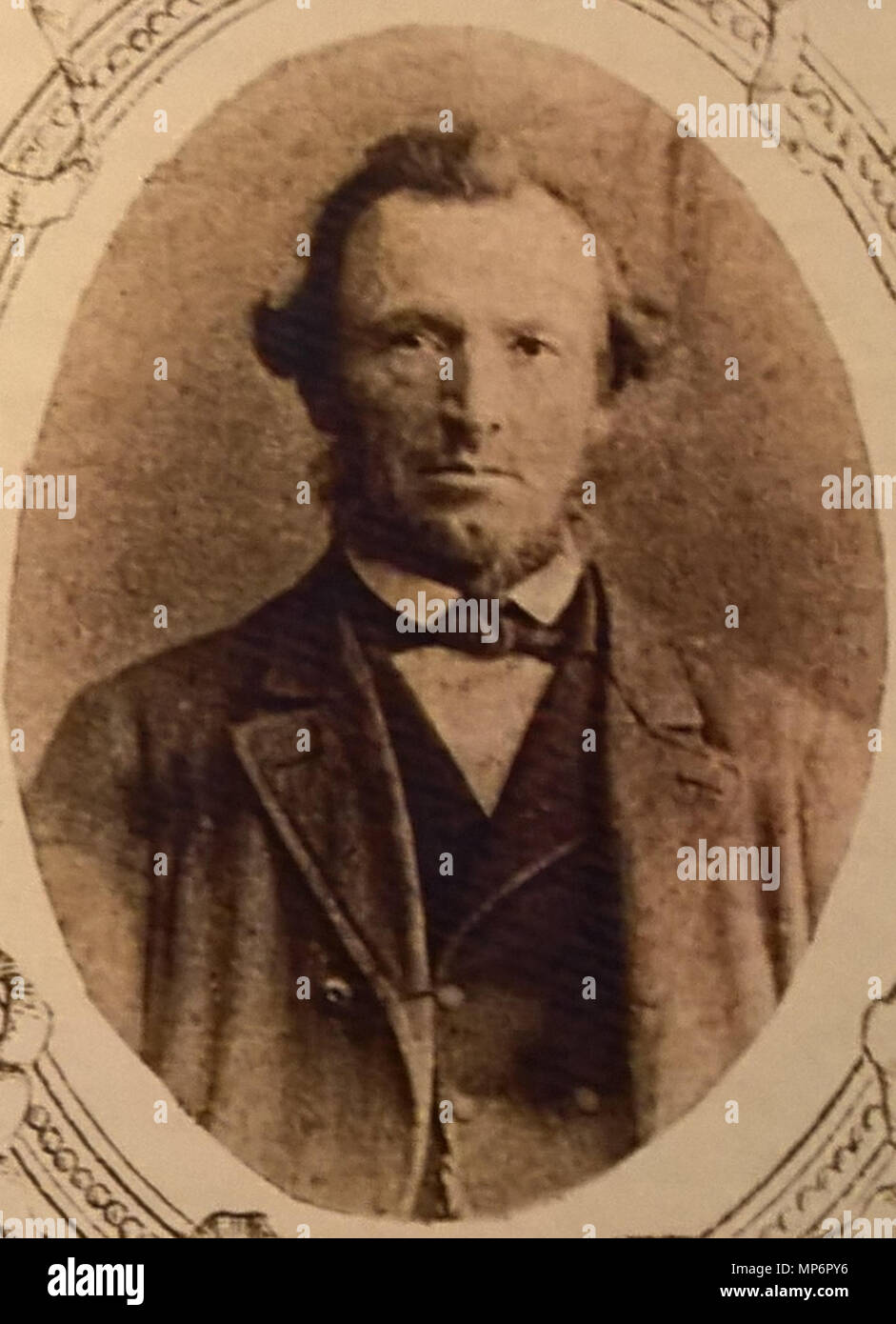 . Deutsch : Abzug von Fotografie von Peter Dickel (1819-1896) . vers 1880. inconnue, probablement de:Ludwig Bickell (1838-1901) 975 Peter Dickel Banque D'Images