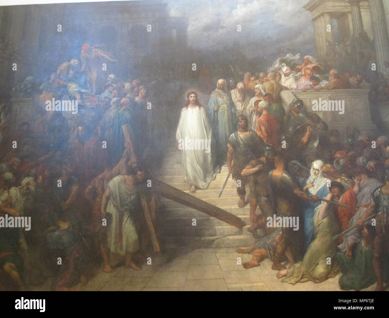 796 Le Christ quittant le prétoire Banque D'Images