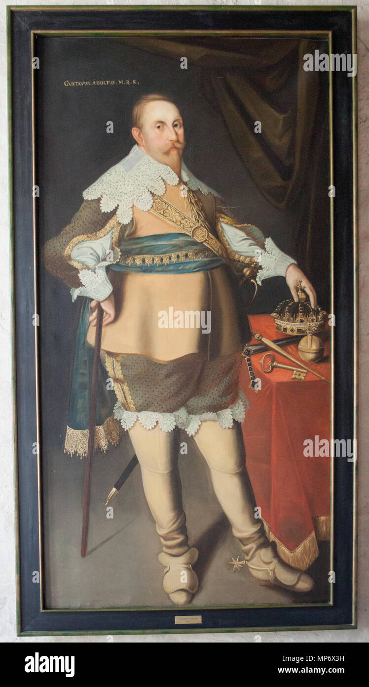 Gustav II Adolf, 17e siècle. 755 Château de Kalmar, Gustav II Adolf, 2017-07-30 Banque D'Images