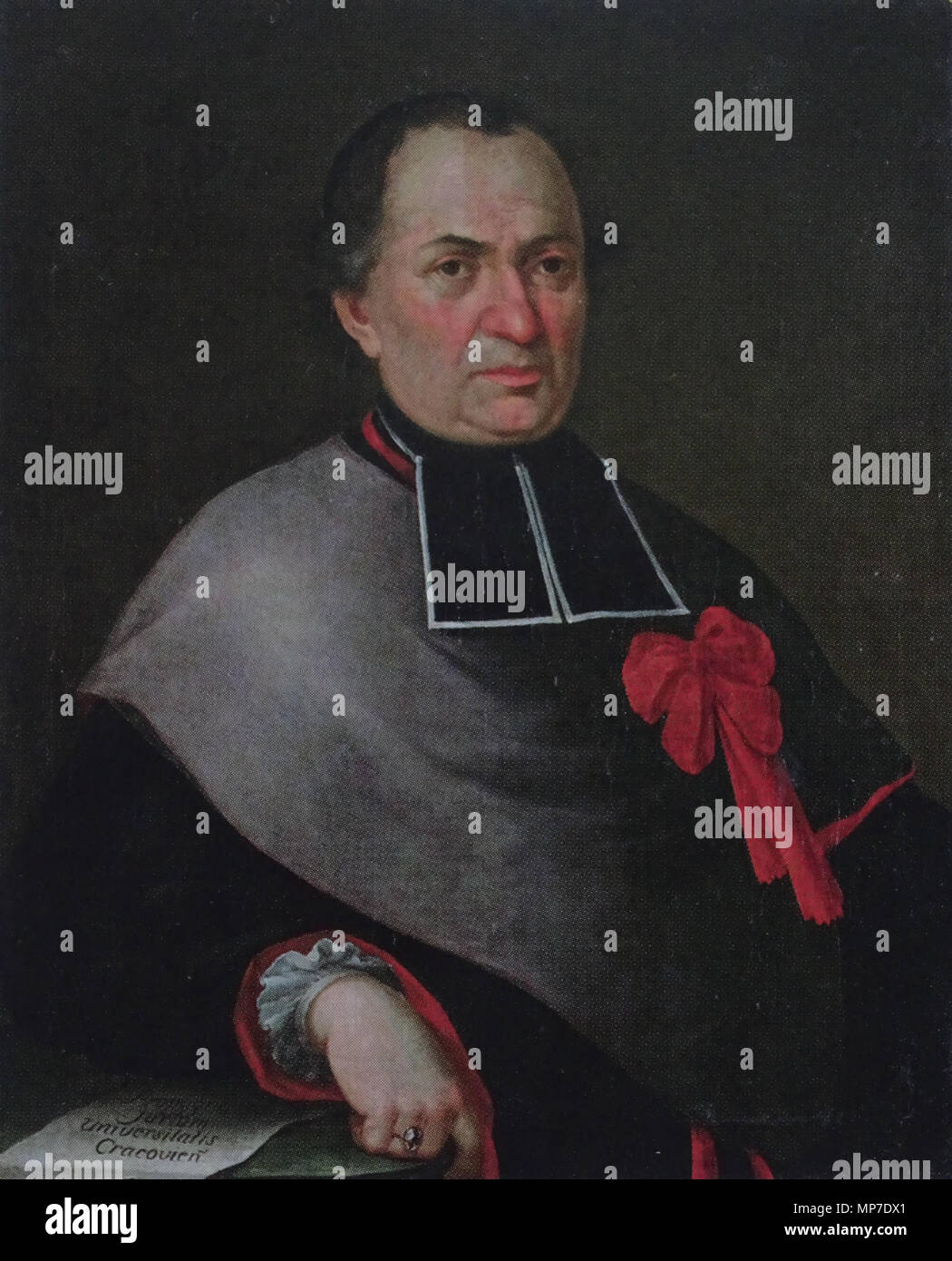 Avant 1762 Jarmundowicza Kazimierza Portret. Jarmundowicz 708 Banque D'Images