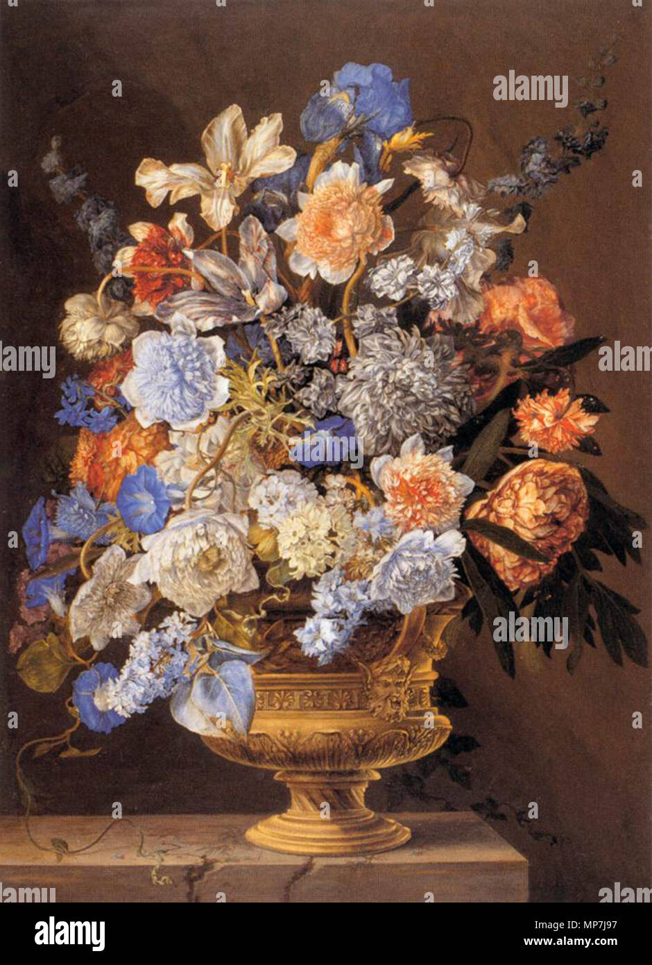 Anglais : Bouquet de Fleurs 1764. 689 Jacques Bailly (II) - Bouquet de fleurs - WGA01167 Banque D'Images