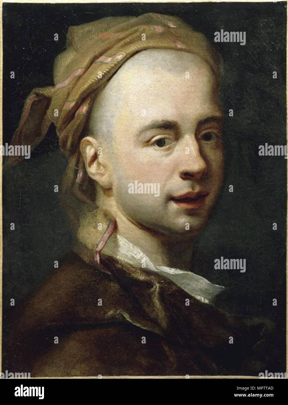 Anglais : Autoportrait Autoportrait vers 1755. 709 Jean Baptiste Oudry Banque D'Images