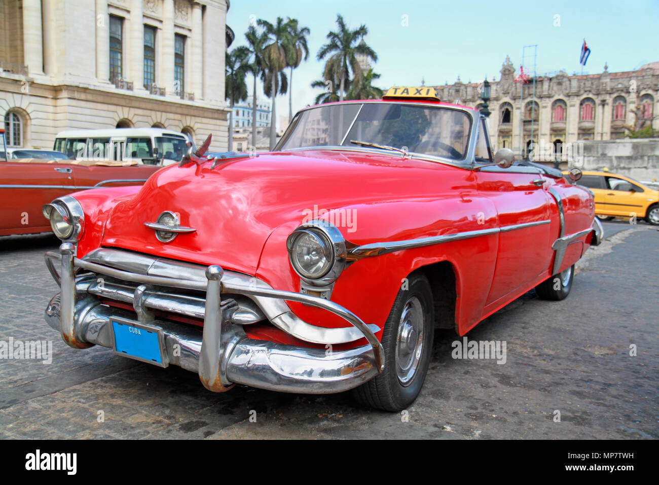Classic 1950 à La Havane. Cuba. Banque D'Images