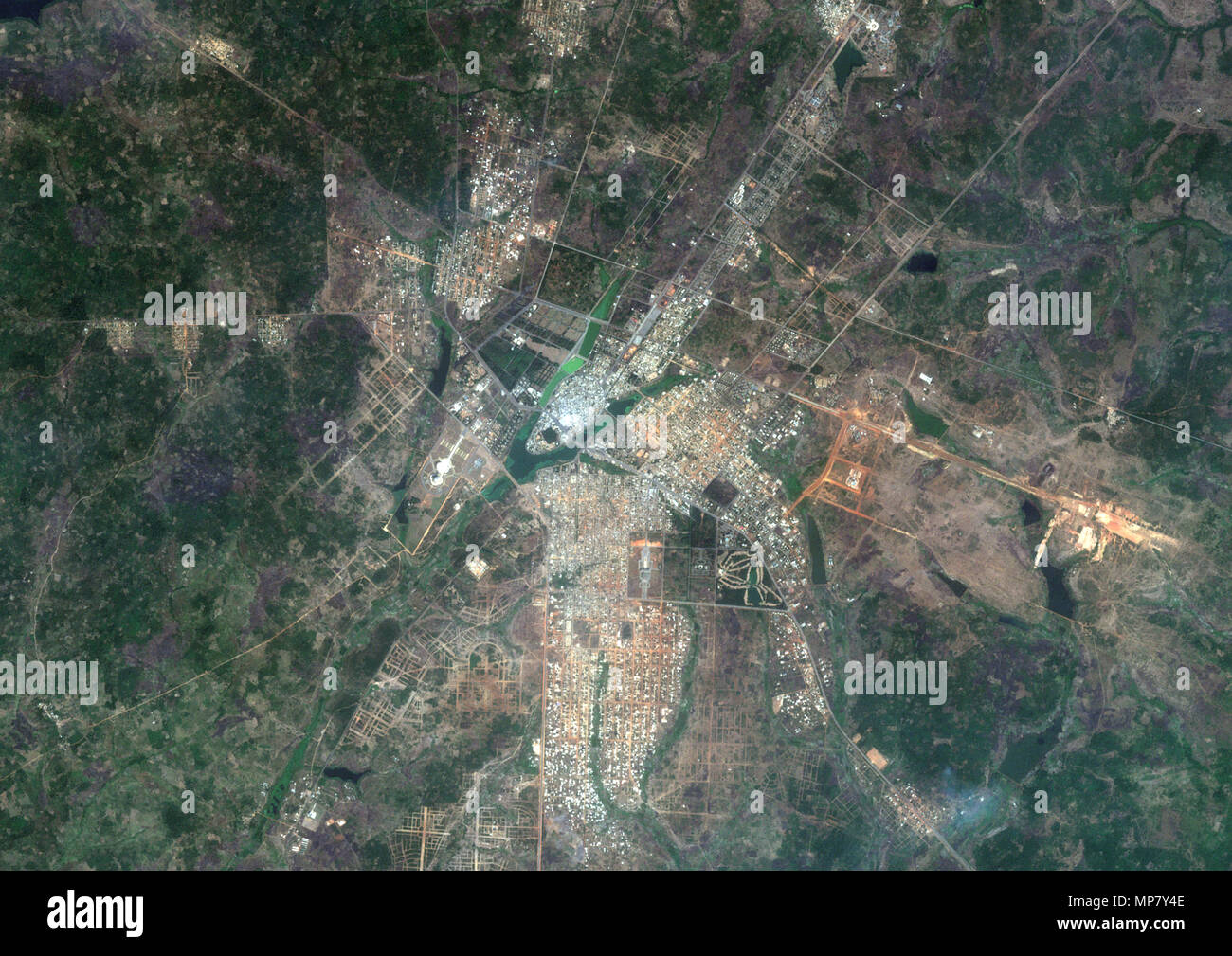 Yamoussoukro, Côte d'Ivoire Banque D'Images