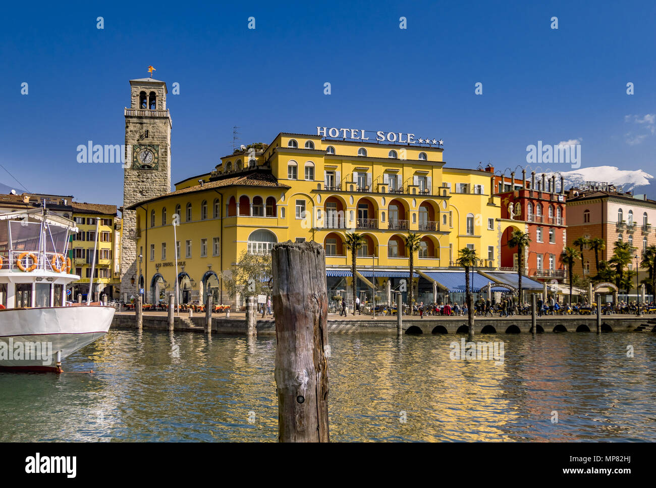 Riva del Garda, Italie Banque D'Images