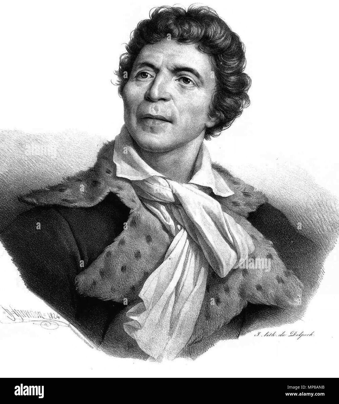 Jean Paul Marat 1824. 716 Jean-paul marat 1 Banque D'Images