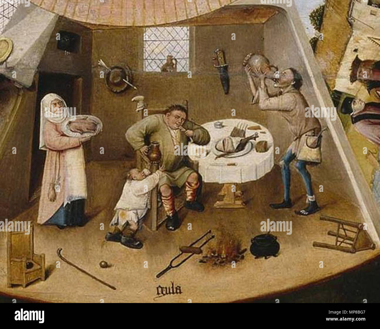 Les sept péchés capitaux et les quatre dernières choses. Anglais Table des péchés mortels