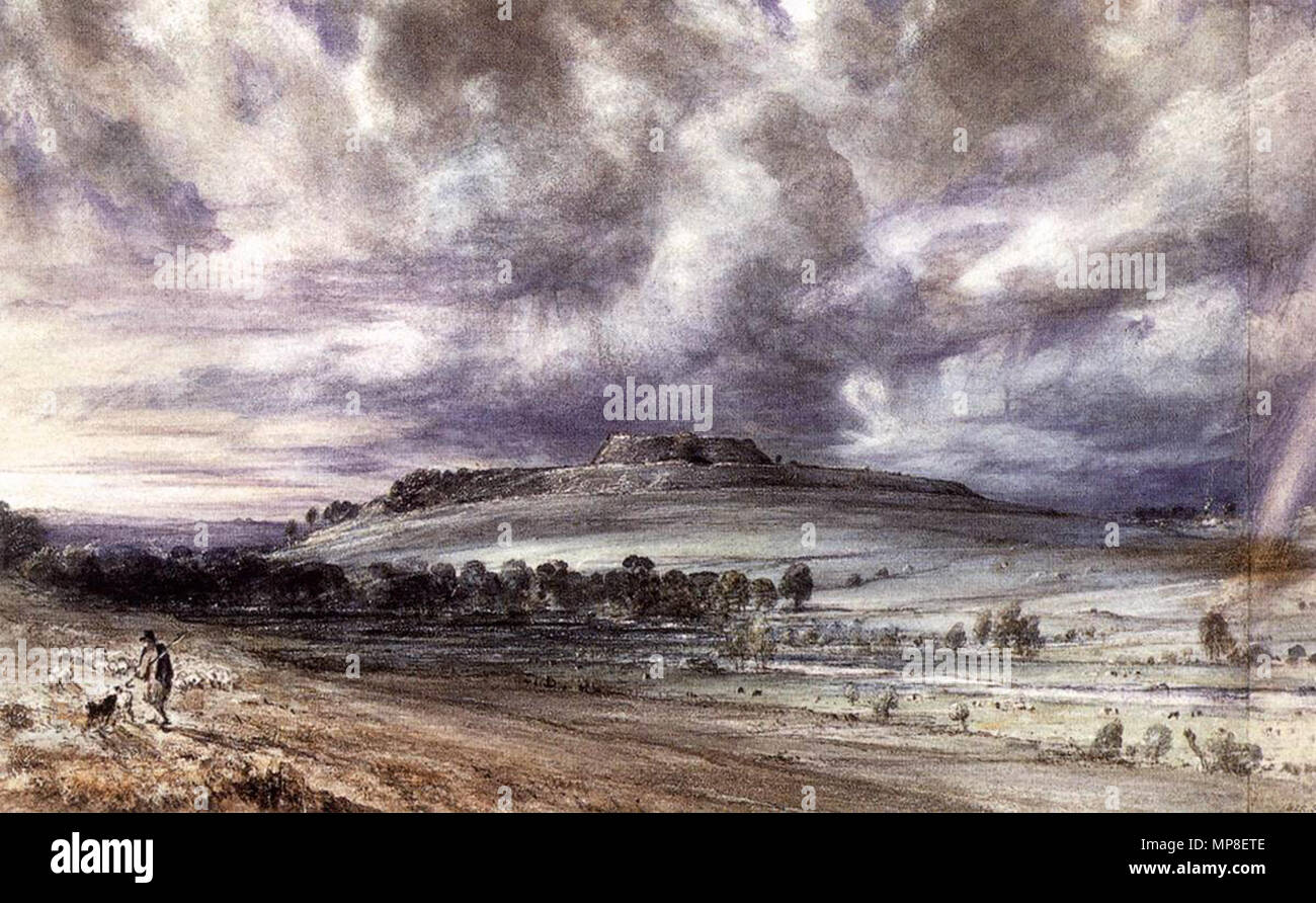 Old Sarum 1834. 731 John Constable - Old Sarum - WGA5198 Banque D'Images