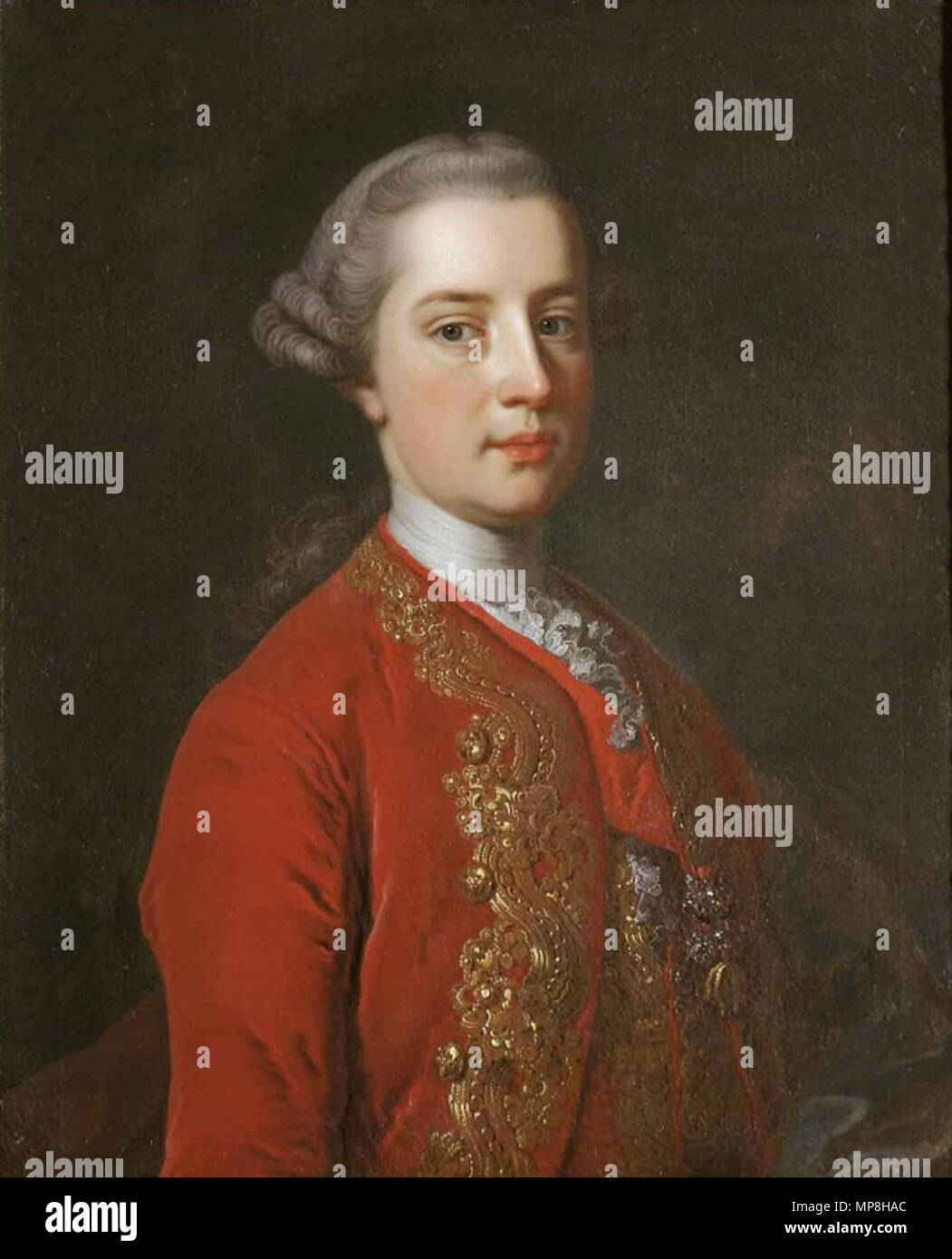 . Erzherzog Joseph . vers 1755. 741 als Thronfolger Joseph II Banque D'Images